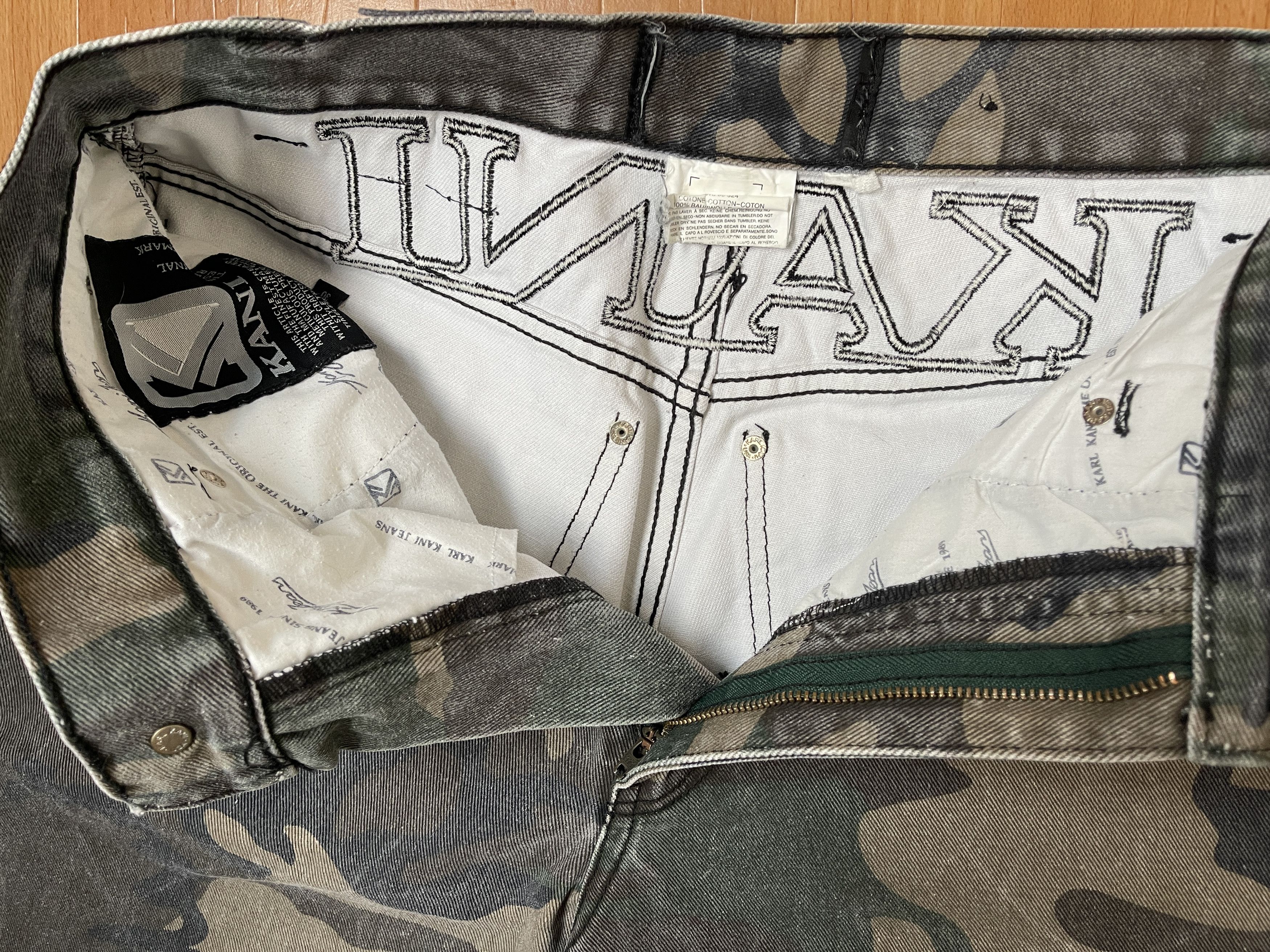 Karl Kani KARL KANI shorts, baggy, vintage Kani jeans 90s hip hop W 30 Size US 30 / EU 46 - 10 Thumbnail