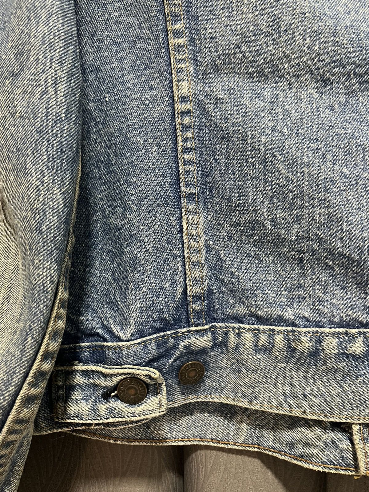 Levi's Vintage Levis Denim Trucker Jacket 90s Size US M / EU 48-50 / 2 - 9 Thumbnail