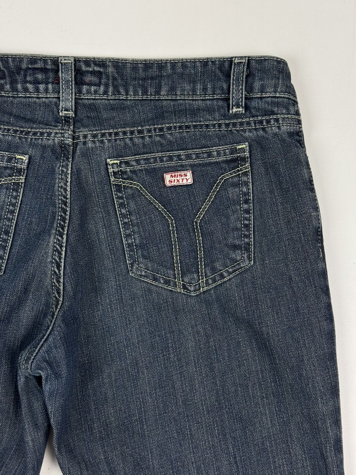 Miss Sixty Y2K Miss Sixty Extra Low TY Flared Leg Women’s Jeans Size 31" - 13 Thumbnail