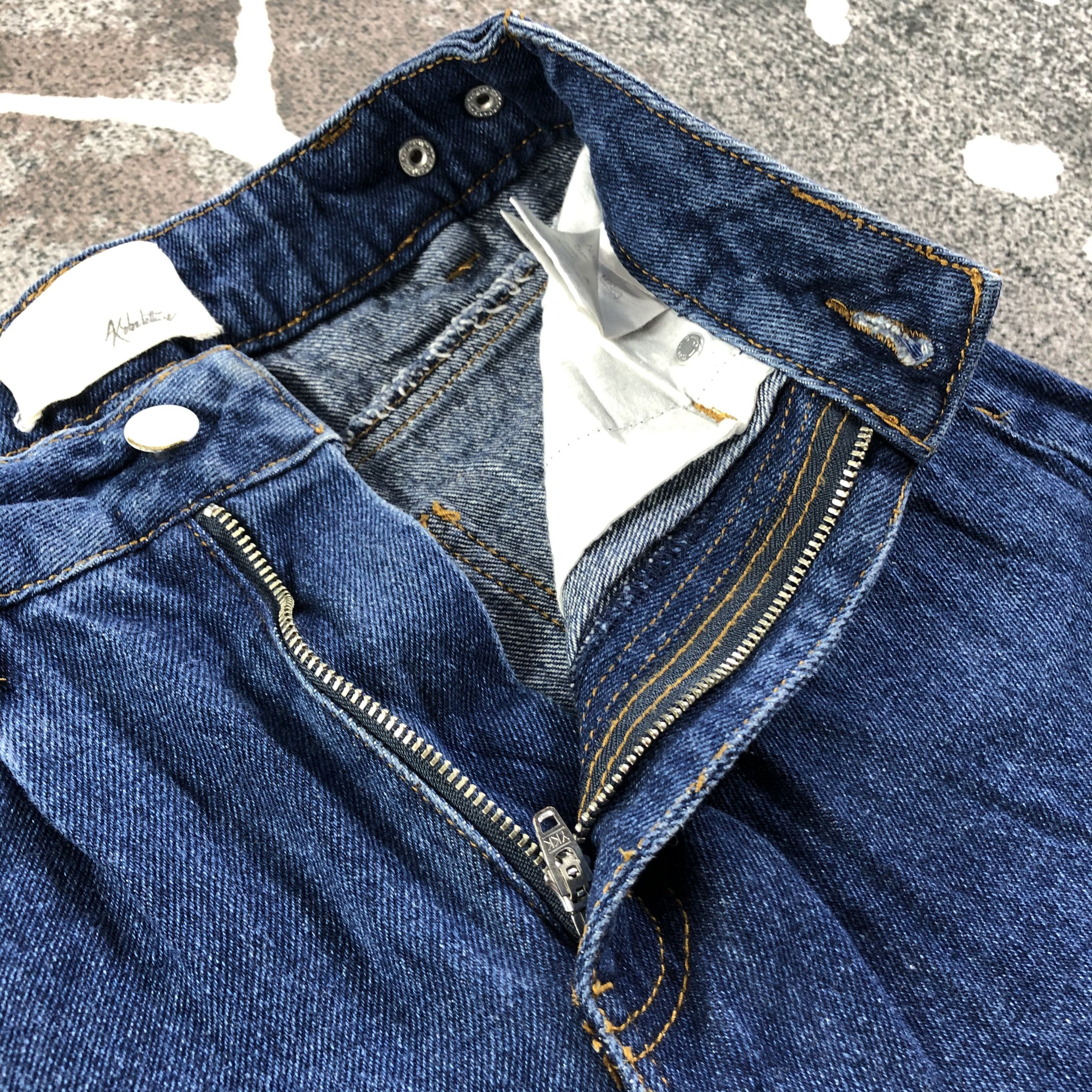 Japanese Brand Vintage Japanese Brand Jeans Baggy Cropped Denim KJ1553 Size 24" / US 00 / IT 34 - 7 Thumbnail