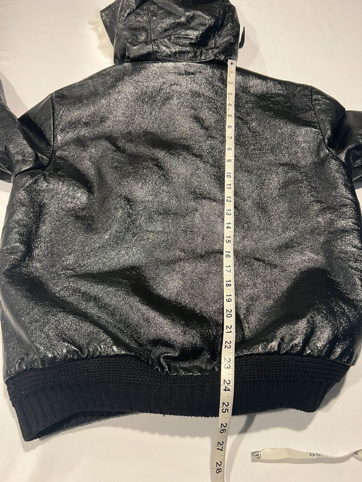 Saint Laurent Paris Saint Laurent teddy leather shearing hoodie. 48/M. $6000 Size US M / EU 48-50 / 2 - 8 Thumbnail