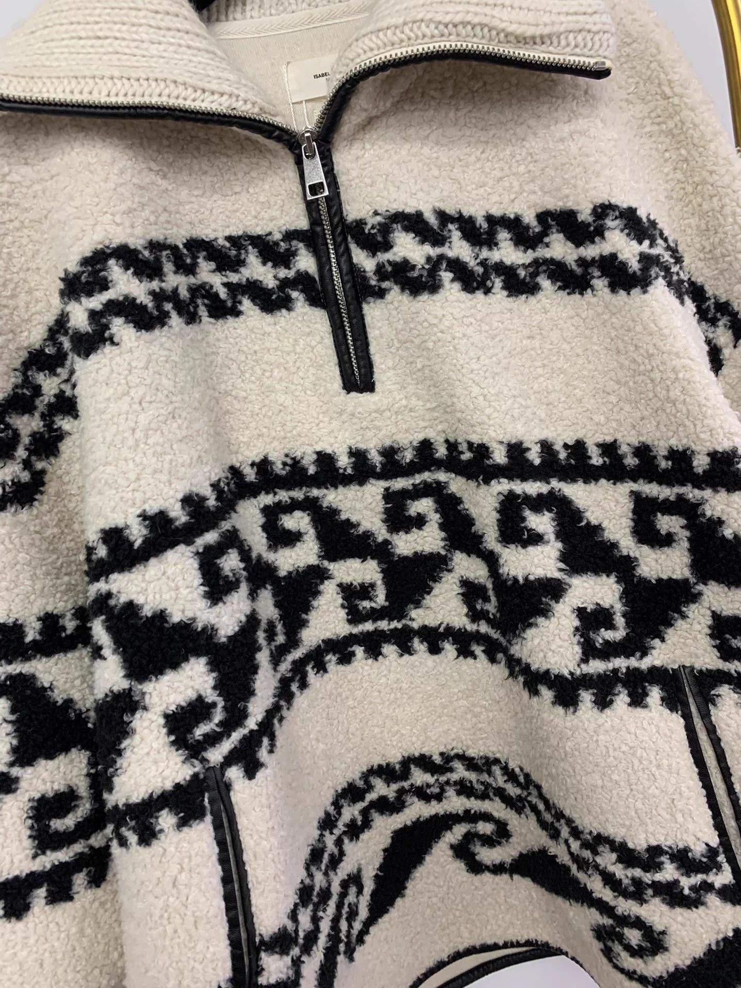 Isabel Marant Isabel Marant lamb wool print sweater 36 NWT Size XS / US 0-2 / IT 36-38 - 2 Thumbnail