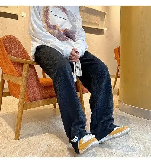 Jean Street Sweatpants Fashion Loose Casual Size US 32 / EU 48 - 2 Thumbnail