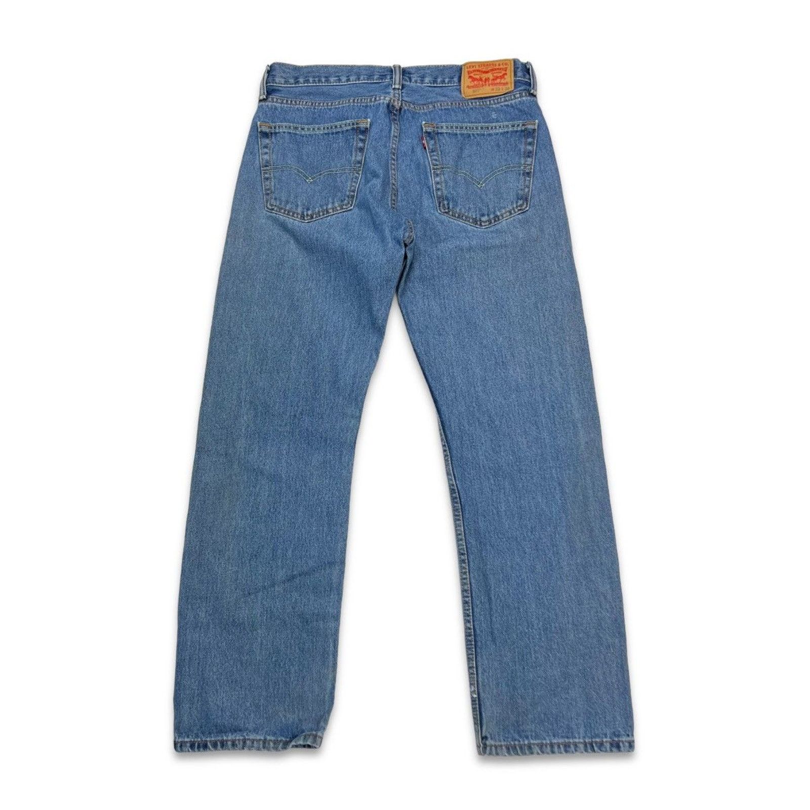 Levi's × Vintage Levi's 505 Jeans 32x29 Original Straight Leg Denim Pants Size US 32 / EU 48 - 5 Thumbnail