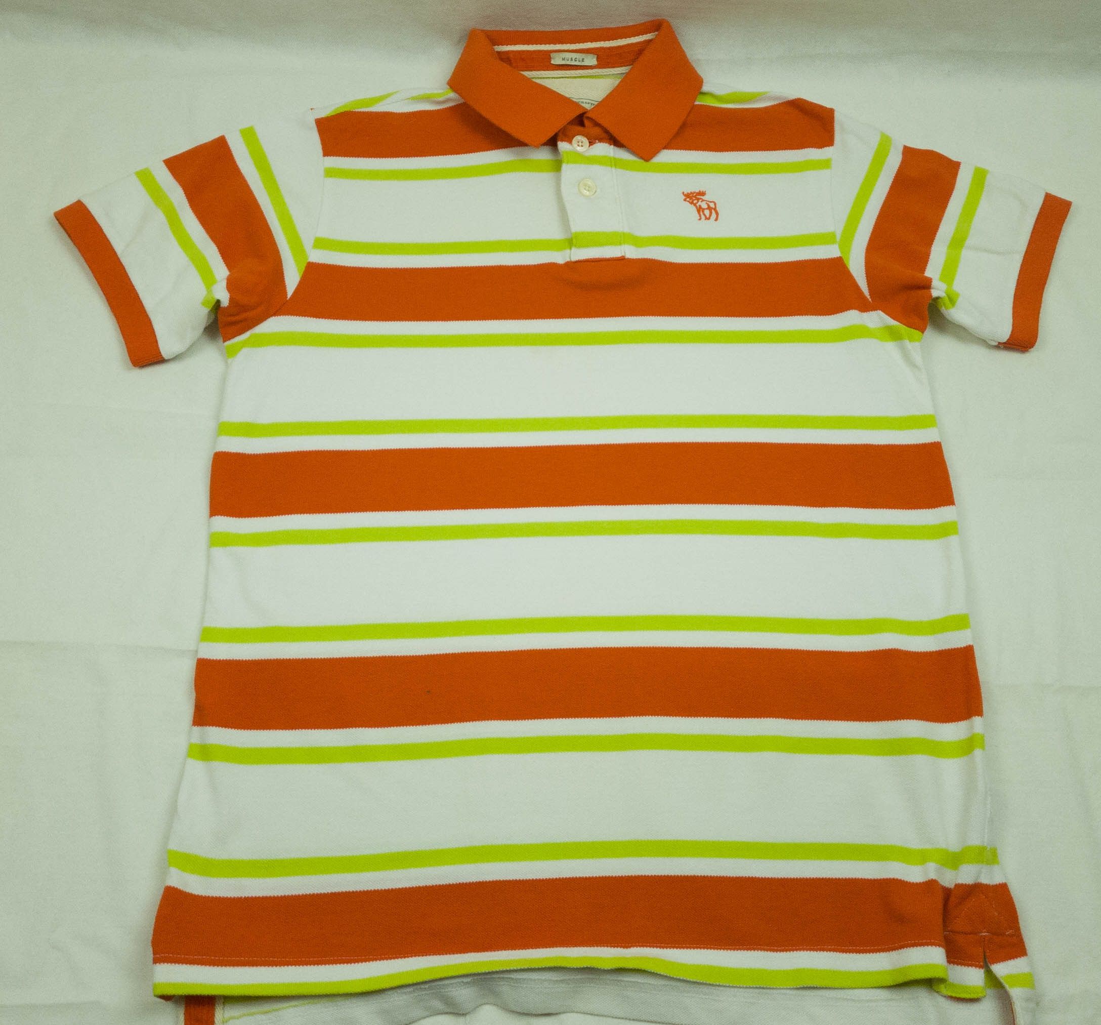 Abercrombie & Fitch Abercrombie & Fitch mens polo top cotton size M-L ( LABEL M) Size US M / EU 48-50 / 2 - 3 Thumbnail