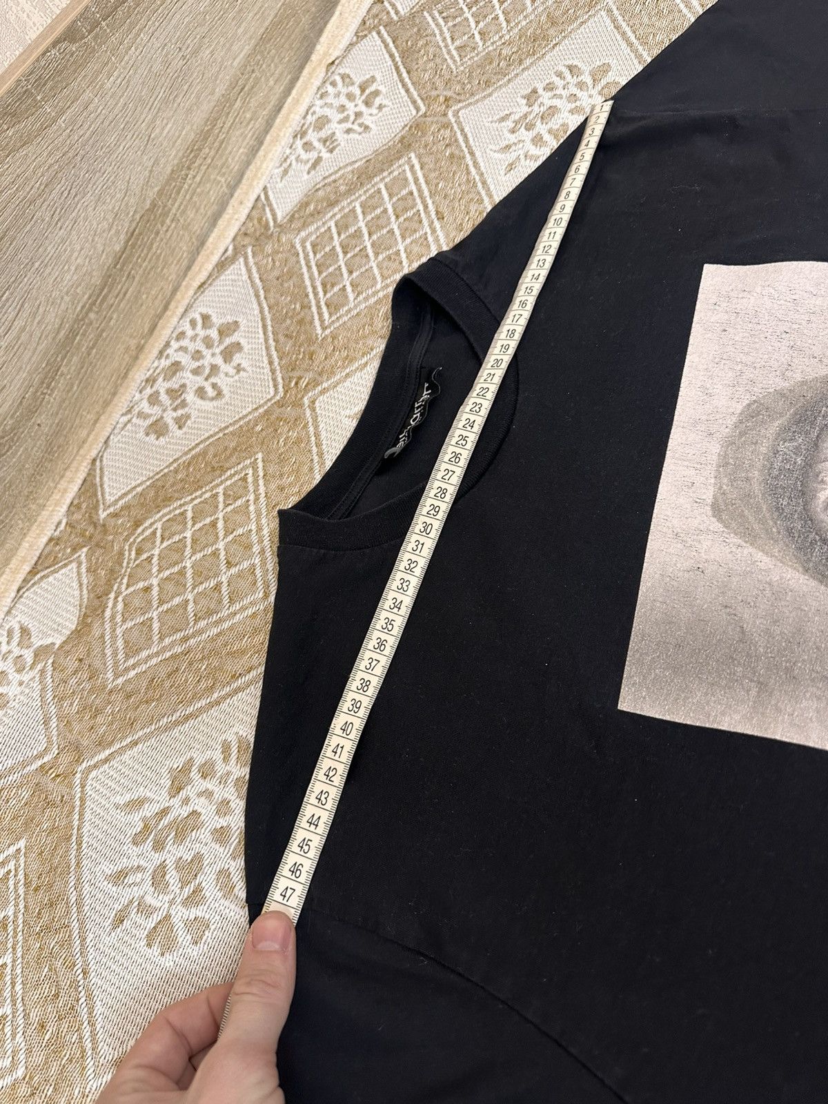 Neil Barrett 🔥 Neil Barrett Marble Vigilante Hybrid Print n.61 T Shirt Size US M / EU 48-50 / 2 - 10 Thumbnail