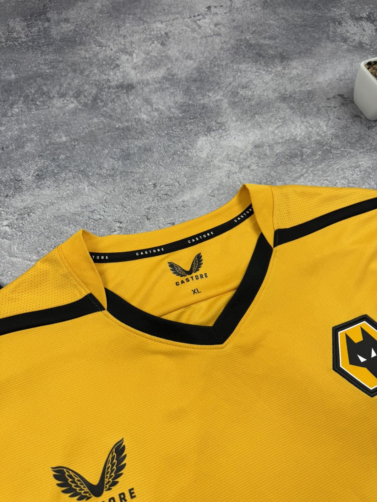Castore Wolverhampton Wolves Castore Home Shirt 2022/23 Size XL Size US XL / EU 56 / 4 - 6 Thumbnail