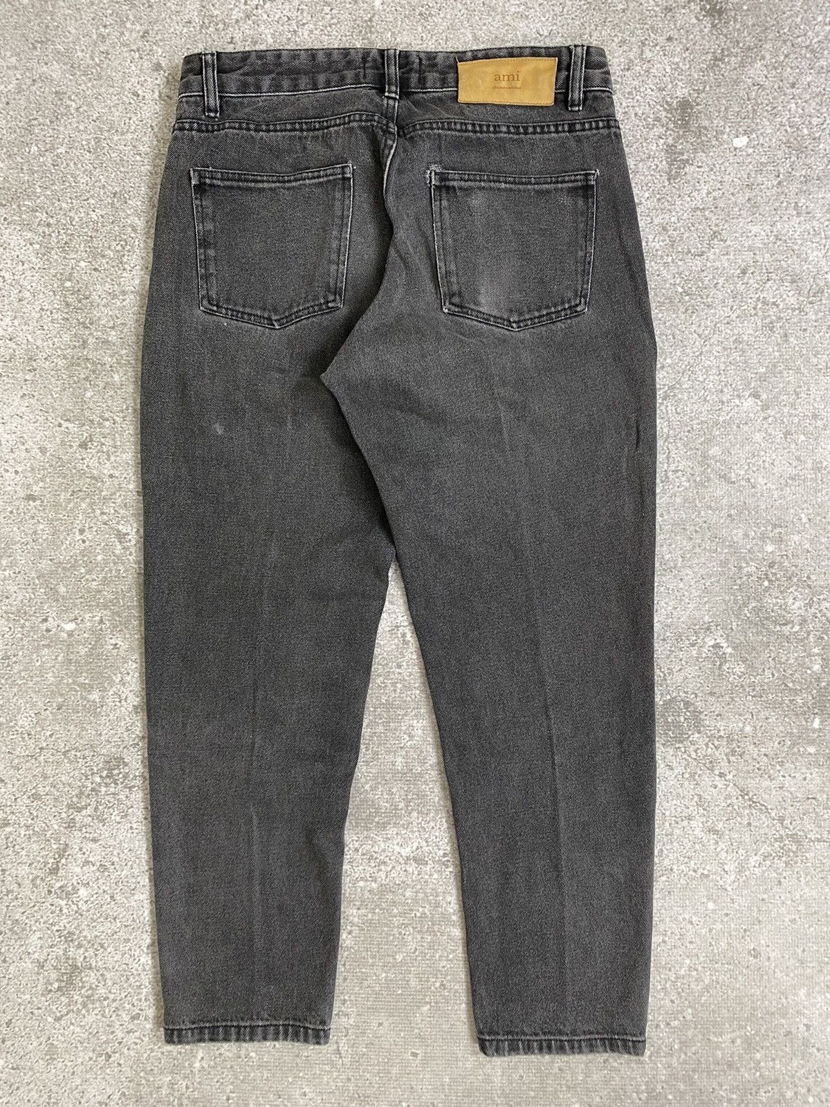 AMI AMI Paris Faded Black Jeans Size US 32 / EU 48 - 2 Thumbnail