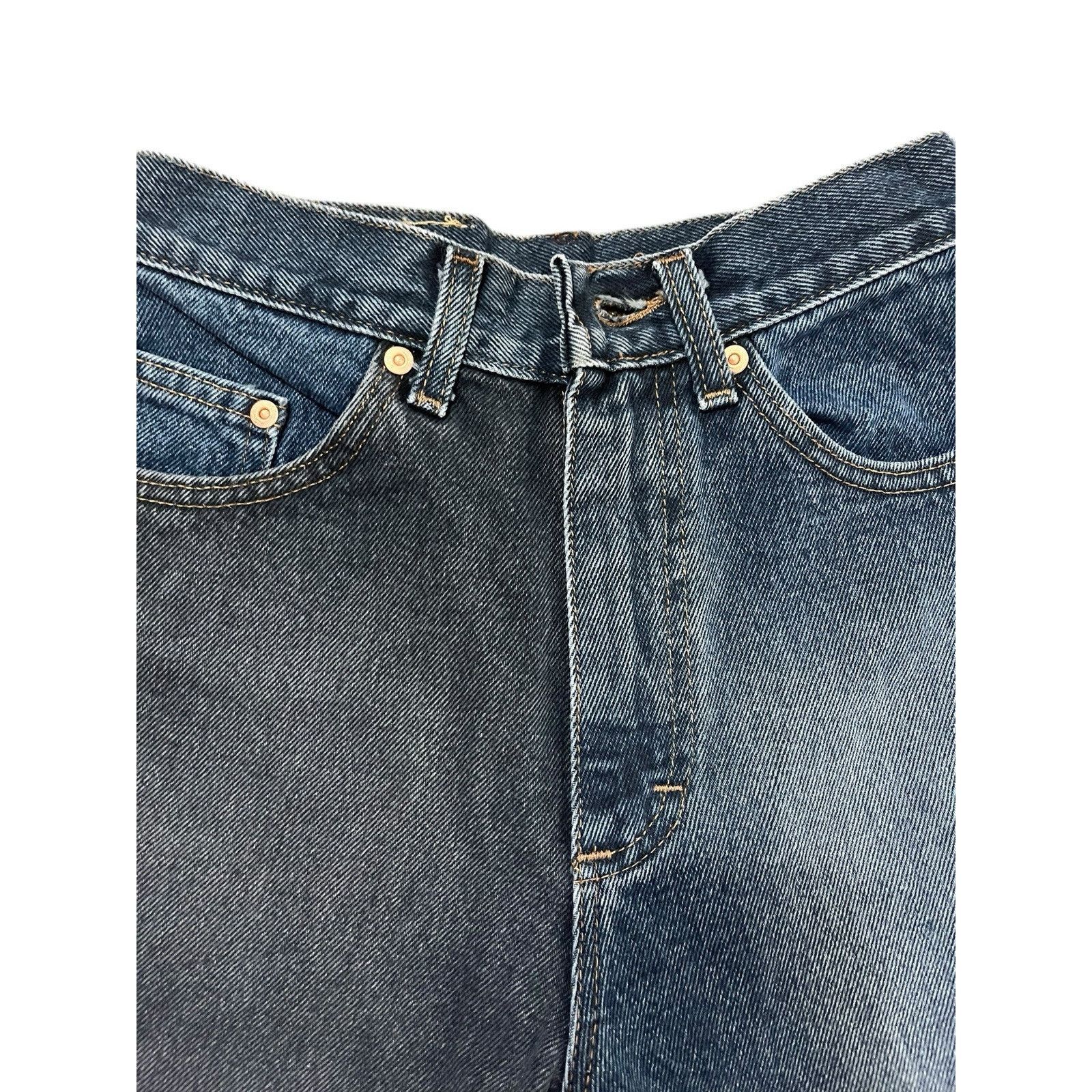 Lee Lee Two Toned Highwaisted Shorts: 5 Size 25" / US 0 / IT 36 - 5 Thumbnail