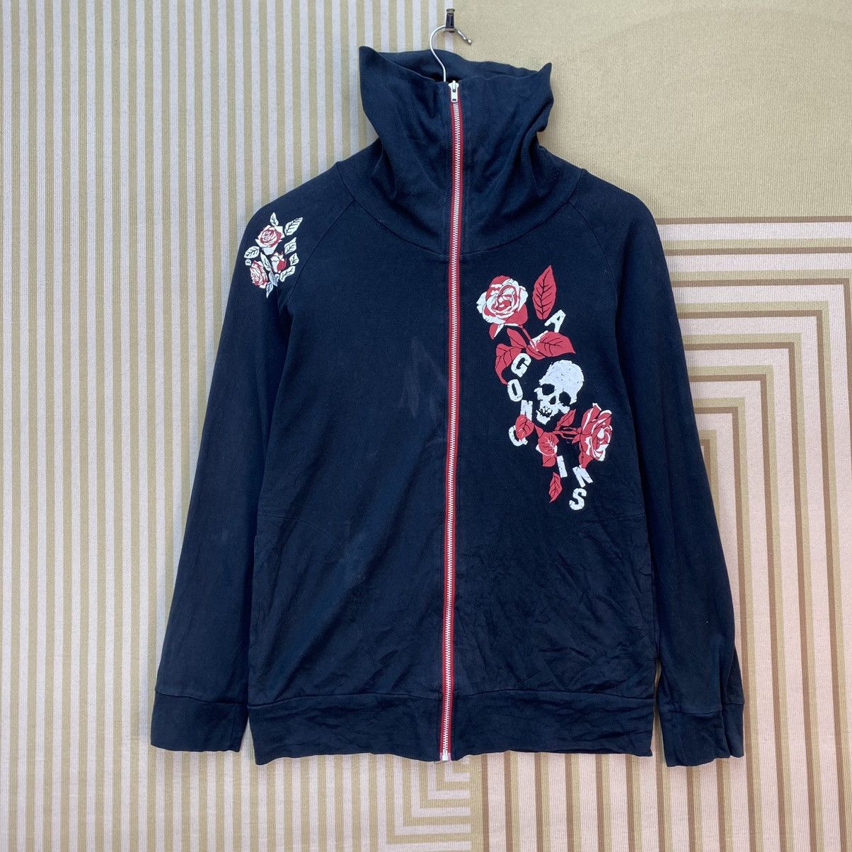 Japanese Brand 🫶 Algonquins Japanese gothic punk brand Graphic Skull Size M / US 6-8 / IT 42-44 - 1 Thumbnail