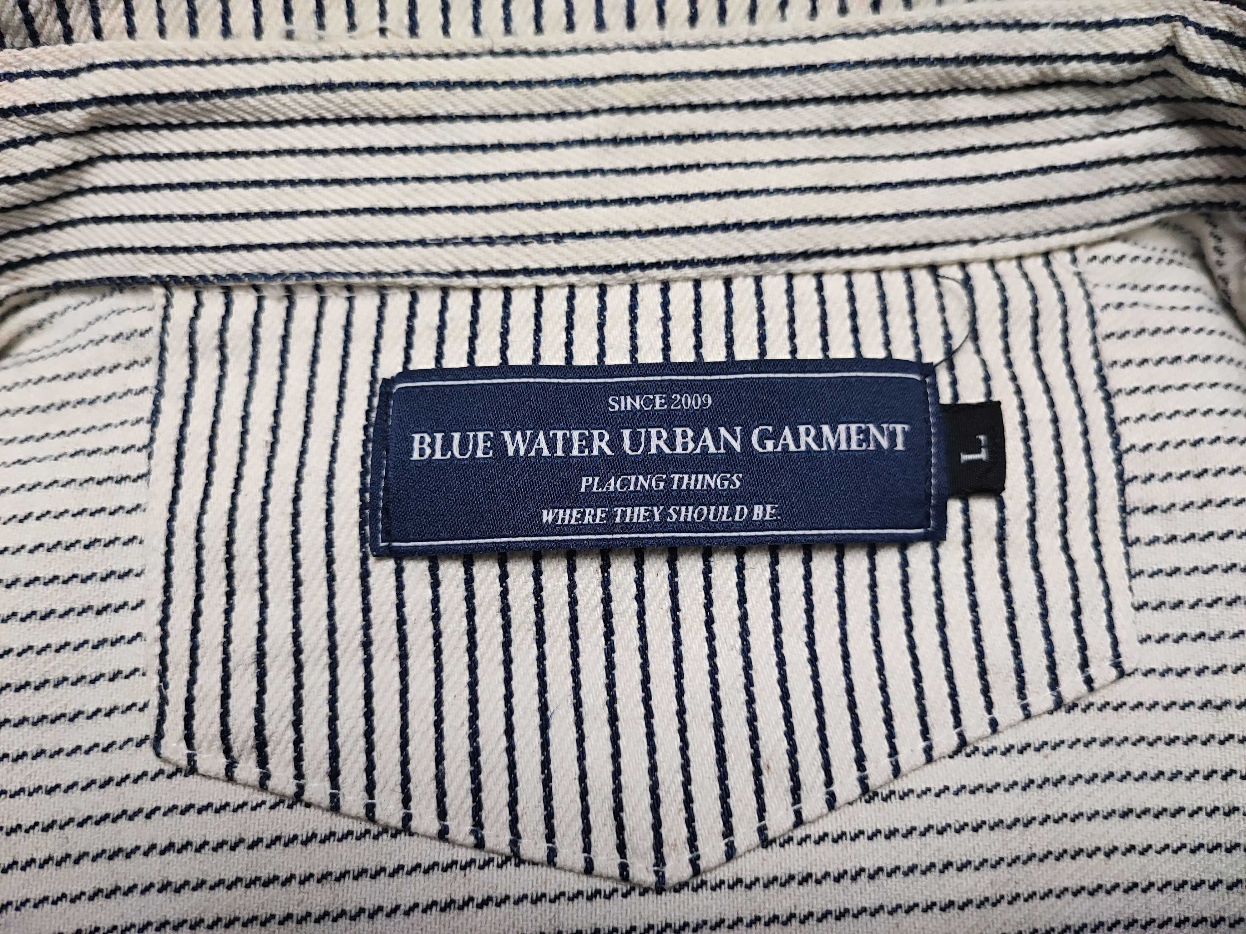 Blue Blue Japan Herringbone Wabash Baggy Denim Jacket Hickory Style Size US L / EU 52-54 / 3 - 13 Thumbnail