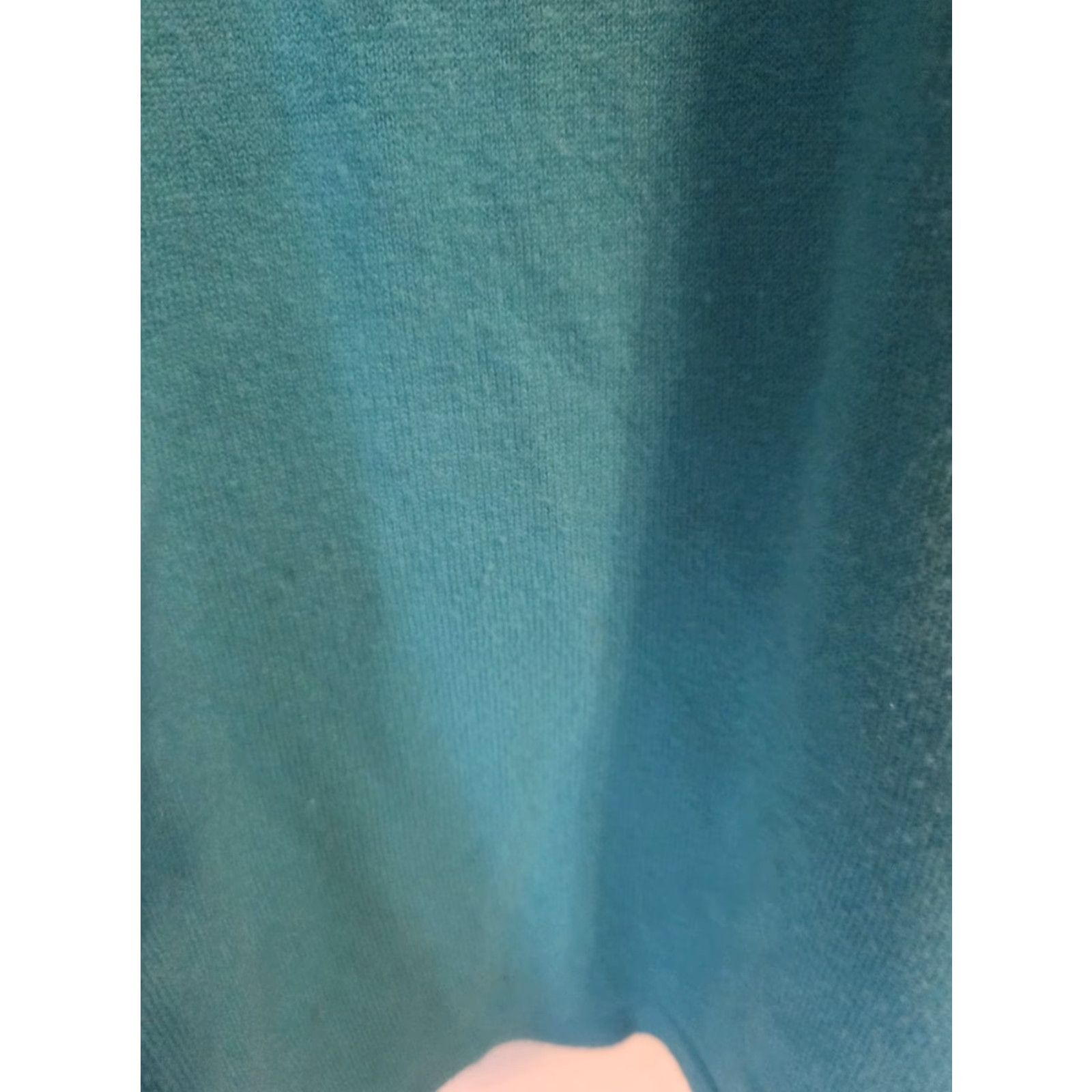 AQUA Liz & Me Aqua Blue Cowl Neck Dolman Sleeve Sweater 3X Womens Pullover Plus Size Knit Blue Dolman Sleeve Cowl Neck Solid Size XXL / US 16-18 / IT 52-54 - 5 Thumbnail