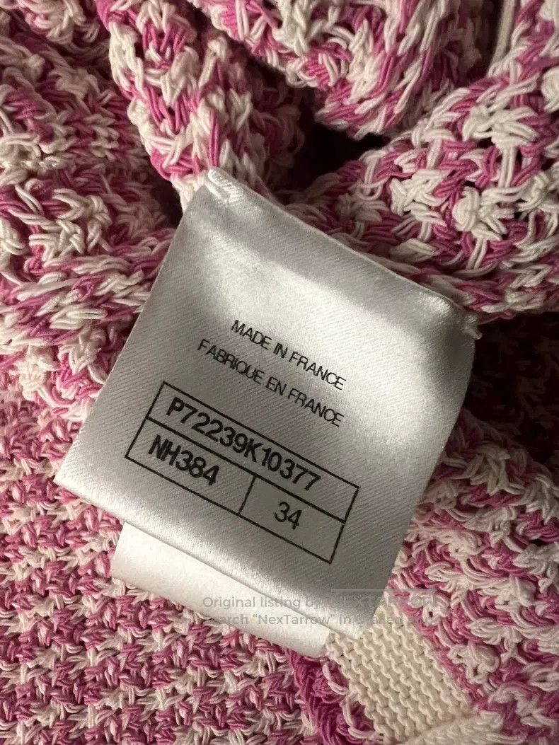Chanel Chanel 22p pink cardigan coat Size XXS / US 00 / IT 34 - 4 Thumbnail