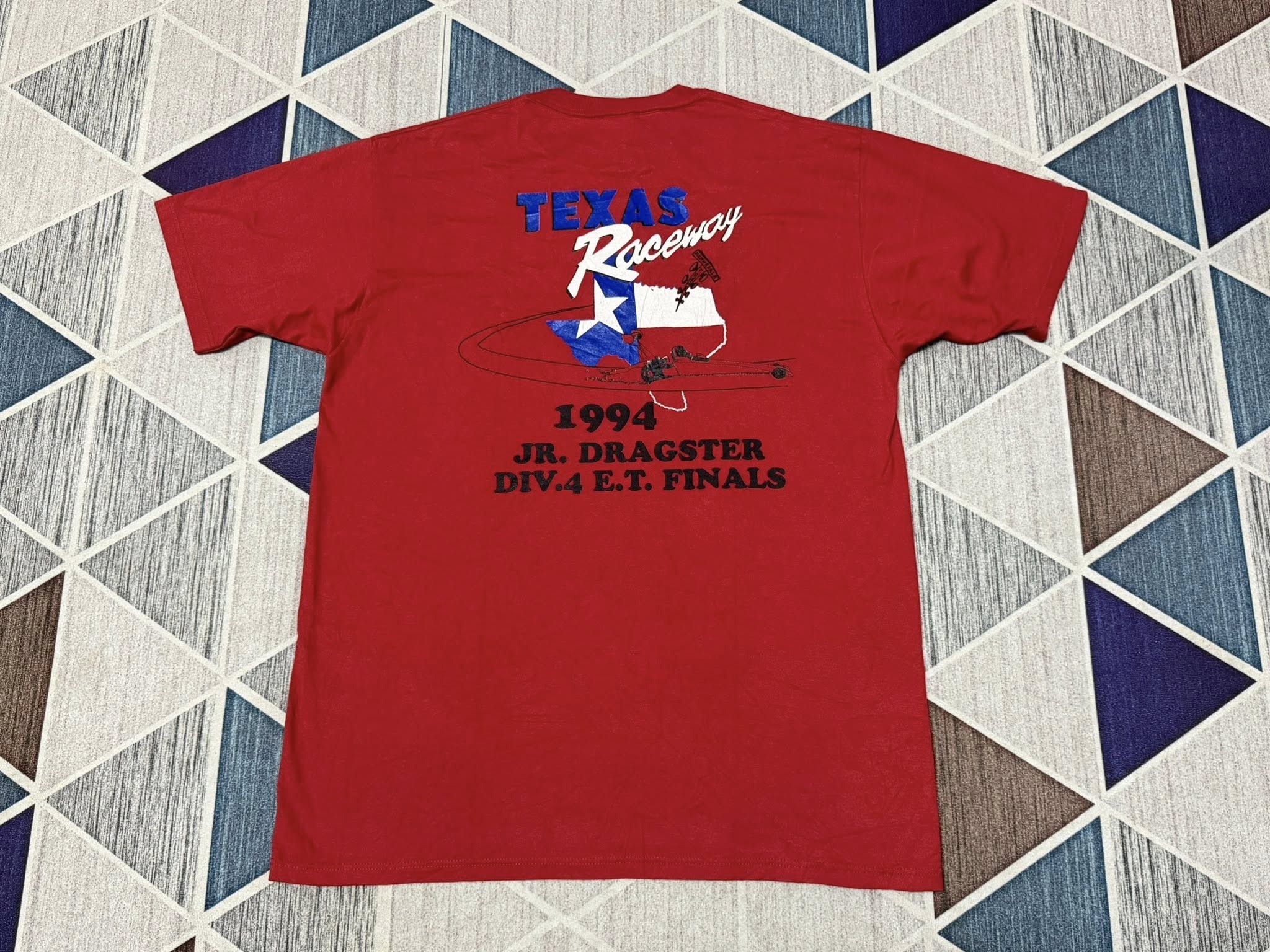 Vintage vintage TEXAS RACEWAY X jerzees1994 saiz M1623 Size US M / EU 48-50 / 2 - 1 Thumbnail