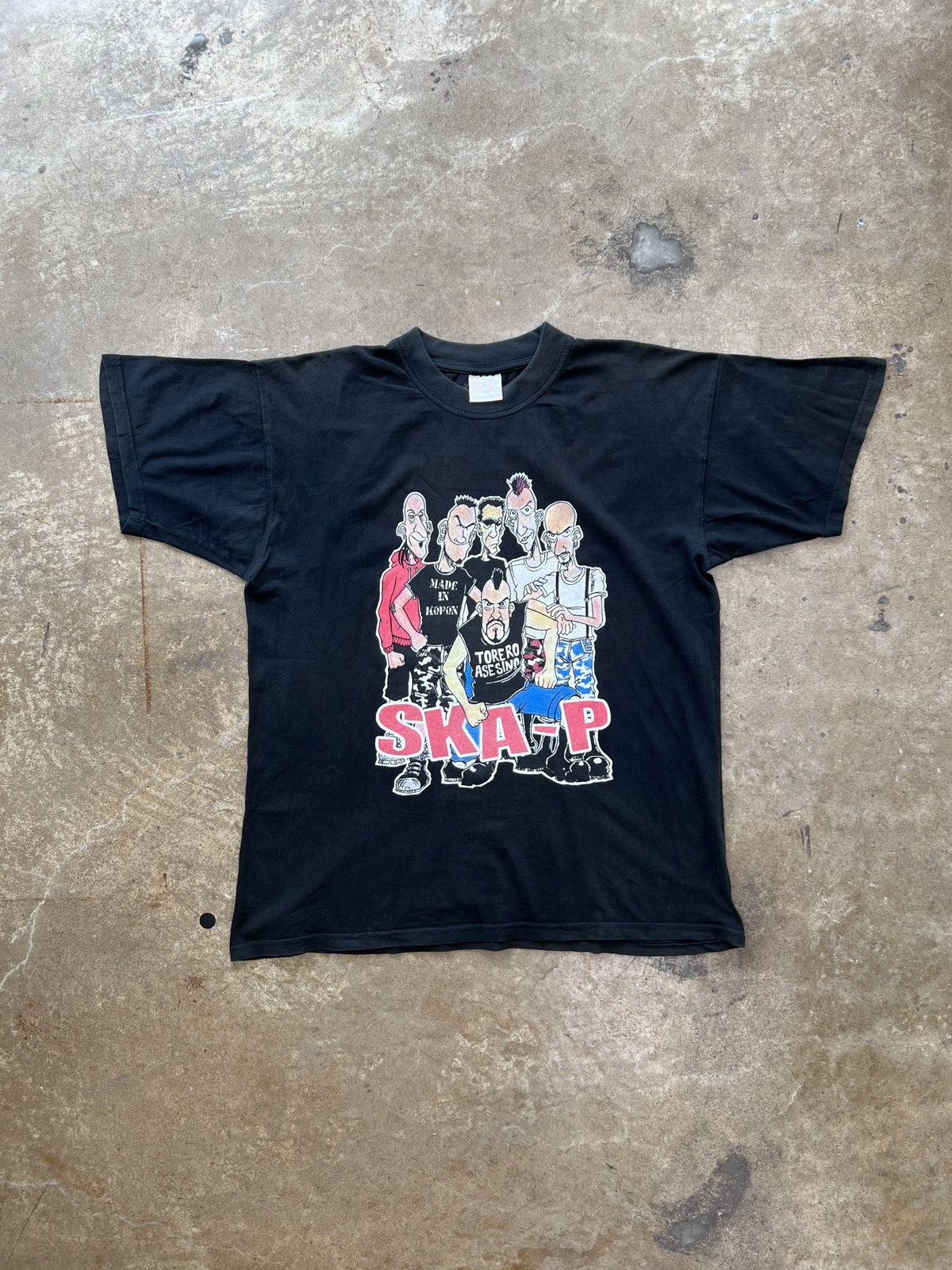 Band Tees Vintage 2004 Y2K Ska-P We Are The Cause Band Tee XL Size US XL / EU 56 / 4 - 2 Thumbnail
