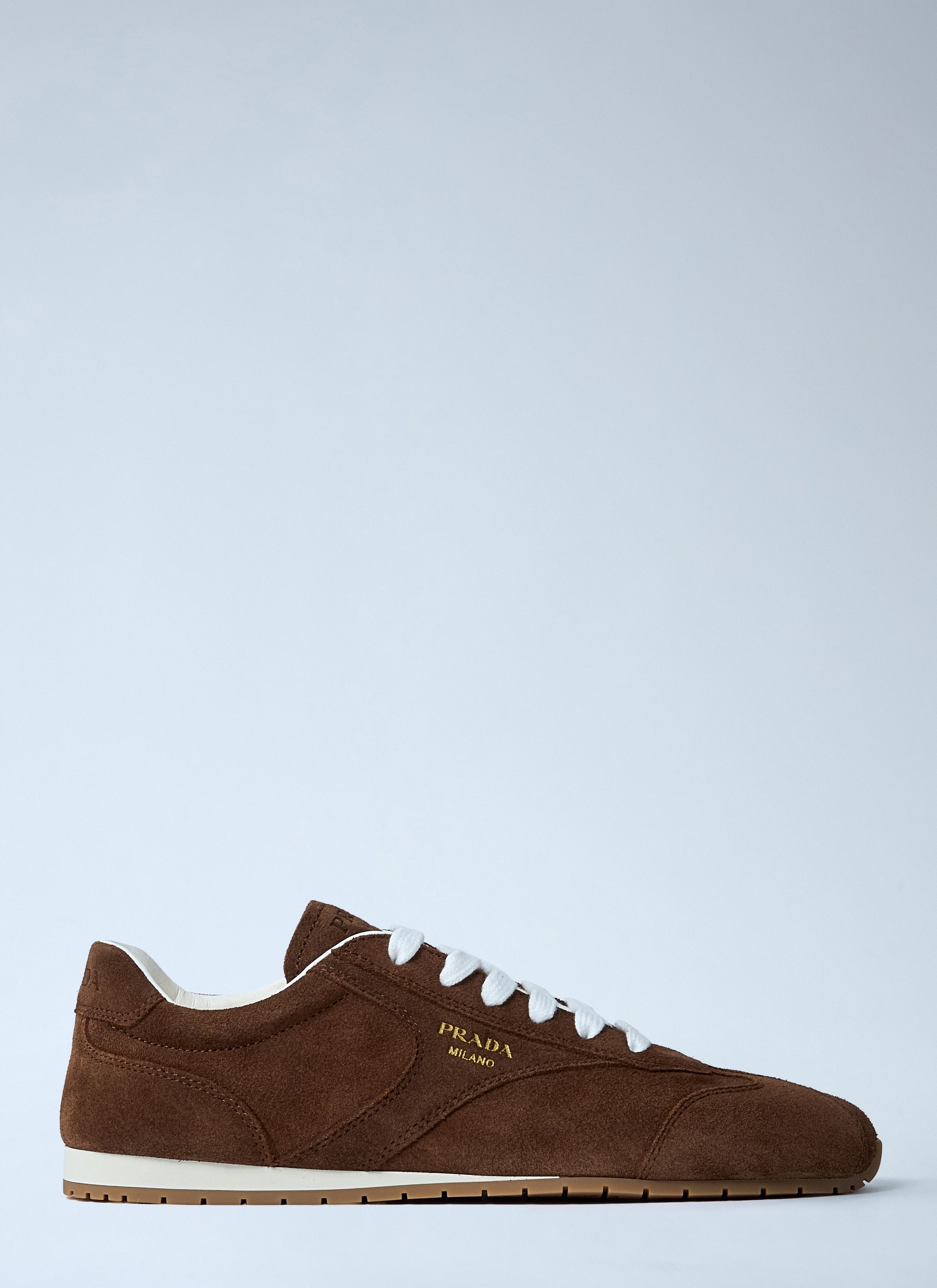 Prada Suede Sneakers Size US 8 / IT 38 - 1 Thumbnail