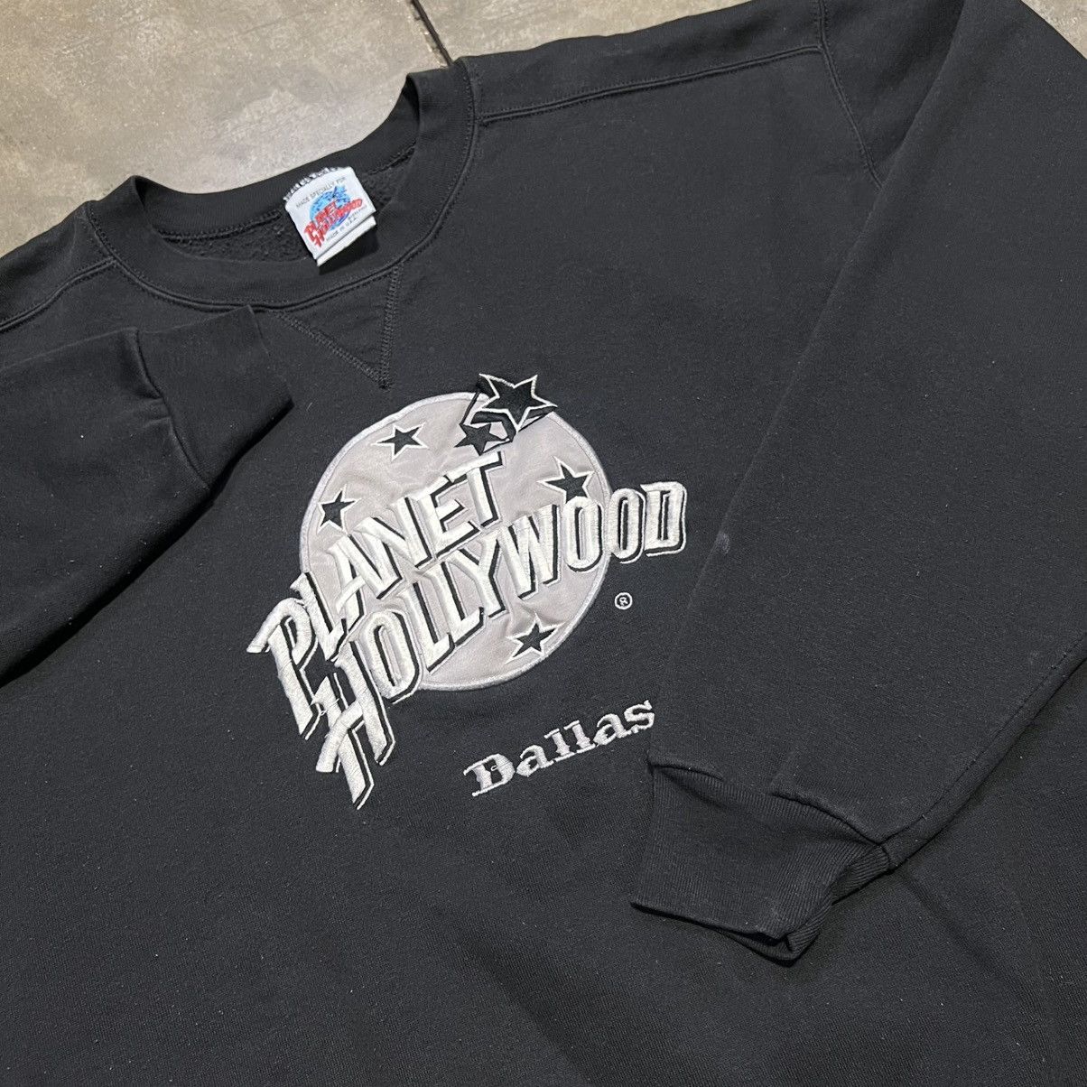 Planet Hollywood Vintage Planet Hollywood Dallas Crewneck Sweatshirt USA 90s Size US XL / EU 56 / 4 - 5 Thumbnail