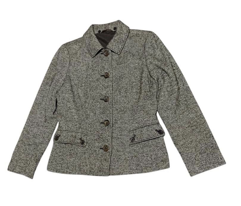 Burberry Vintage Burberry London Wool Jacket Nice Design Size S / US 4 / IT 40 - 3 Thumbnail