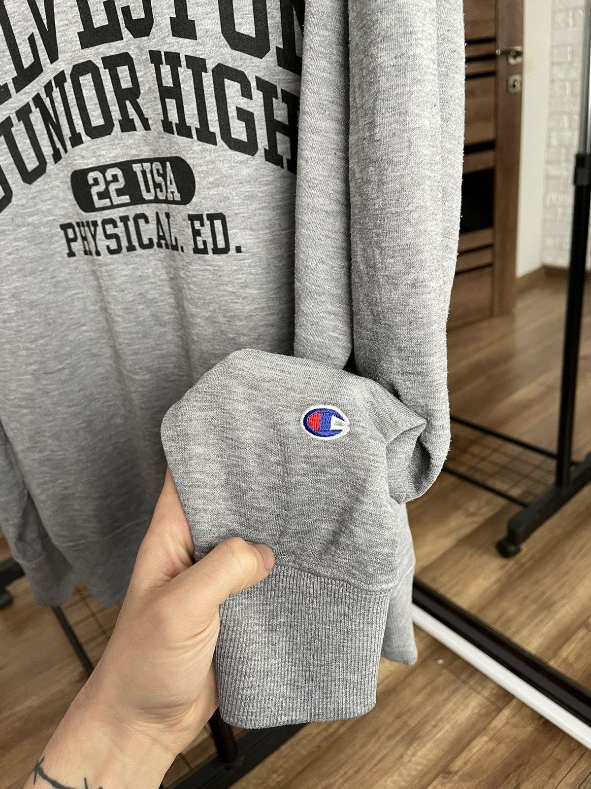 Champion Champion Galveston College Vintage Sweatshirt Crewneck 90s Size US L / EU 52-54 / 3 - 5 Thumbnail