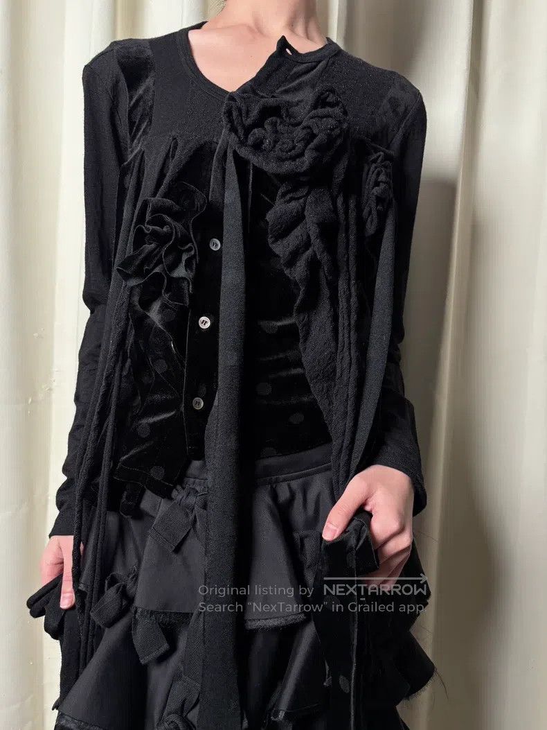 Comme des Garcons Comme Des Garcons one-size-fits-all Vintage Dark Rose Polka Size XS / US 0-2 / IT 36-38 - 1 Thumbnail