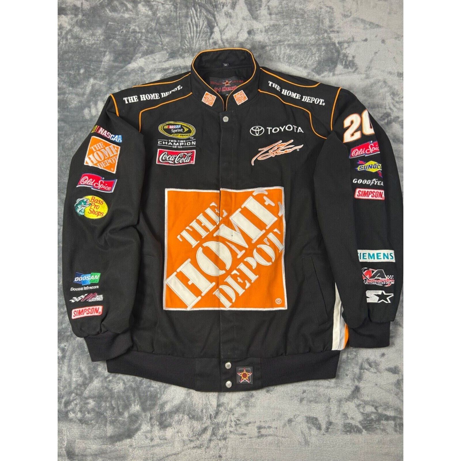 JH Design JH Design Tony Stewart NASCAR Jacket 2XL Racing Coat VTG Size US XL / EU 56 / 4 - 2 Thumbnail