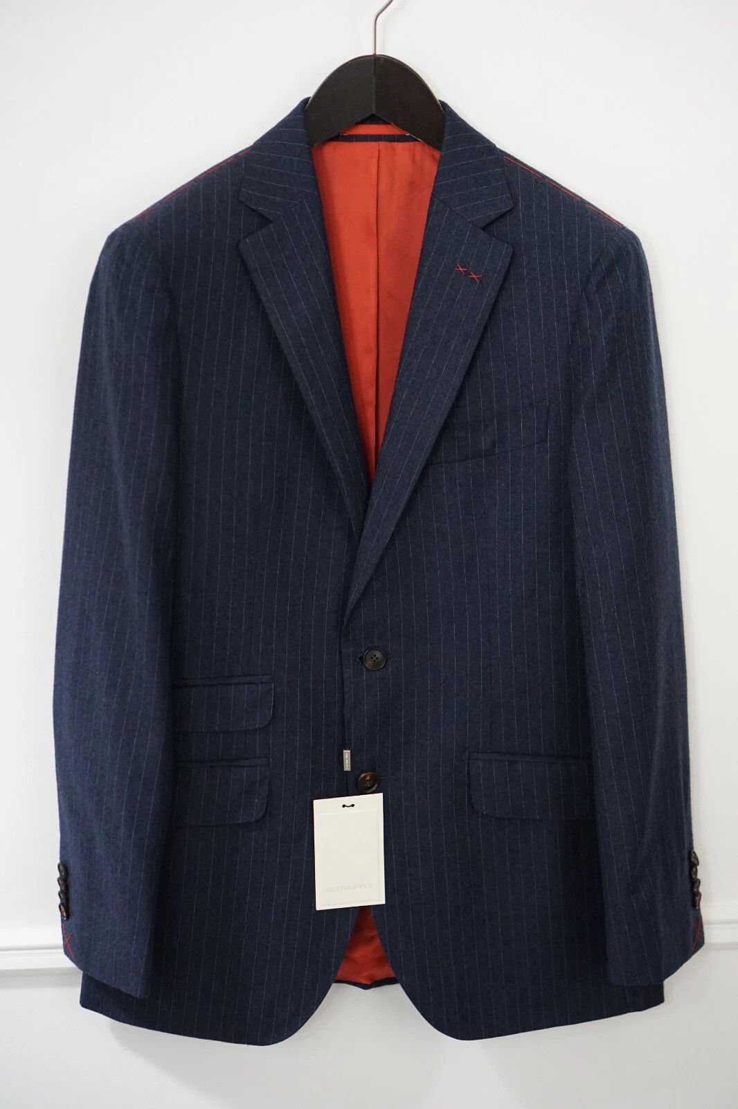 Suitsupply Men Suitsupply Blazer Sienna Ticket Pockets Wool S130 US36 Size 36R - 1 Thumbnail