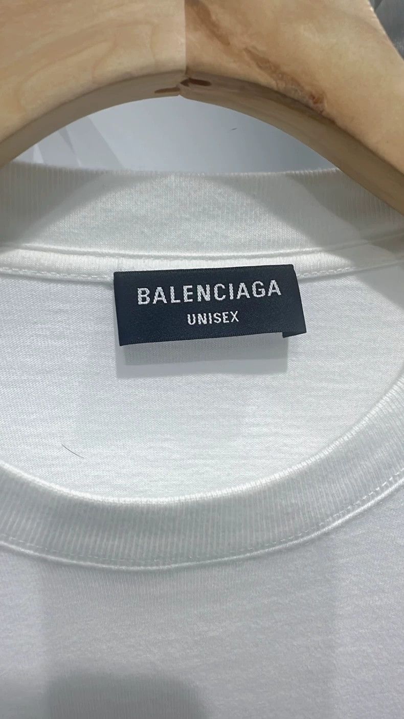 Balenciaga Balenciaga Green Giant Hulk Marvel Collab White Short Slee Size US XXS / EU 40 - 4 Thumbnail