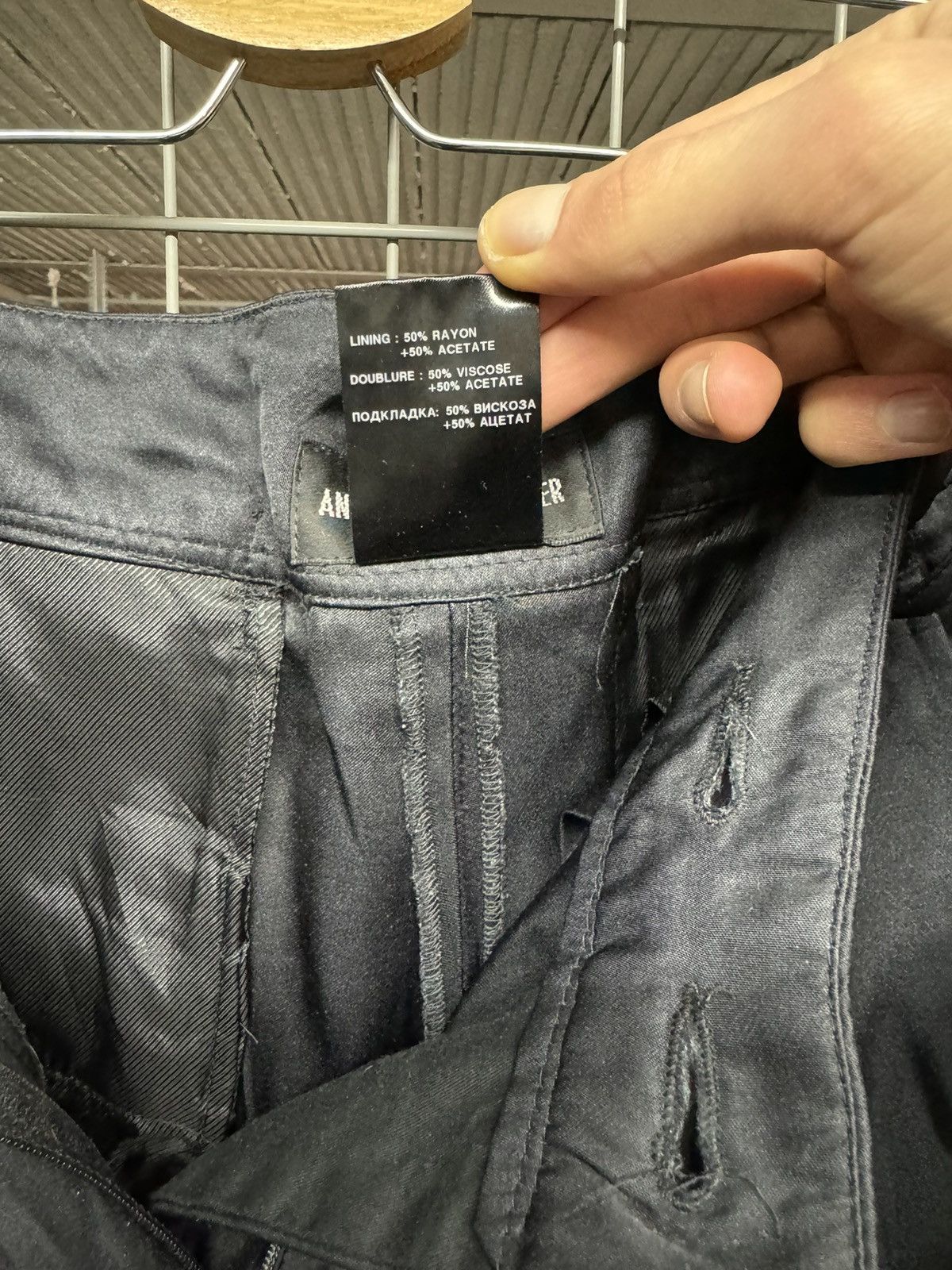 Ann Demeulemeester Ann Demeulemeester SS2004 Silk Shorts Size US 30 / EU 46 - 9 Thumbnail