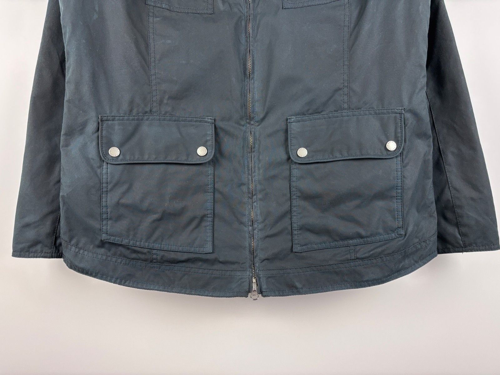 Barbour Barbour Howman Wax Jacket Blue Size EU 42 / UK 16 / US 12 Size XL / US 12-14 / IT 48-50 - 5 Thumbnail