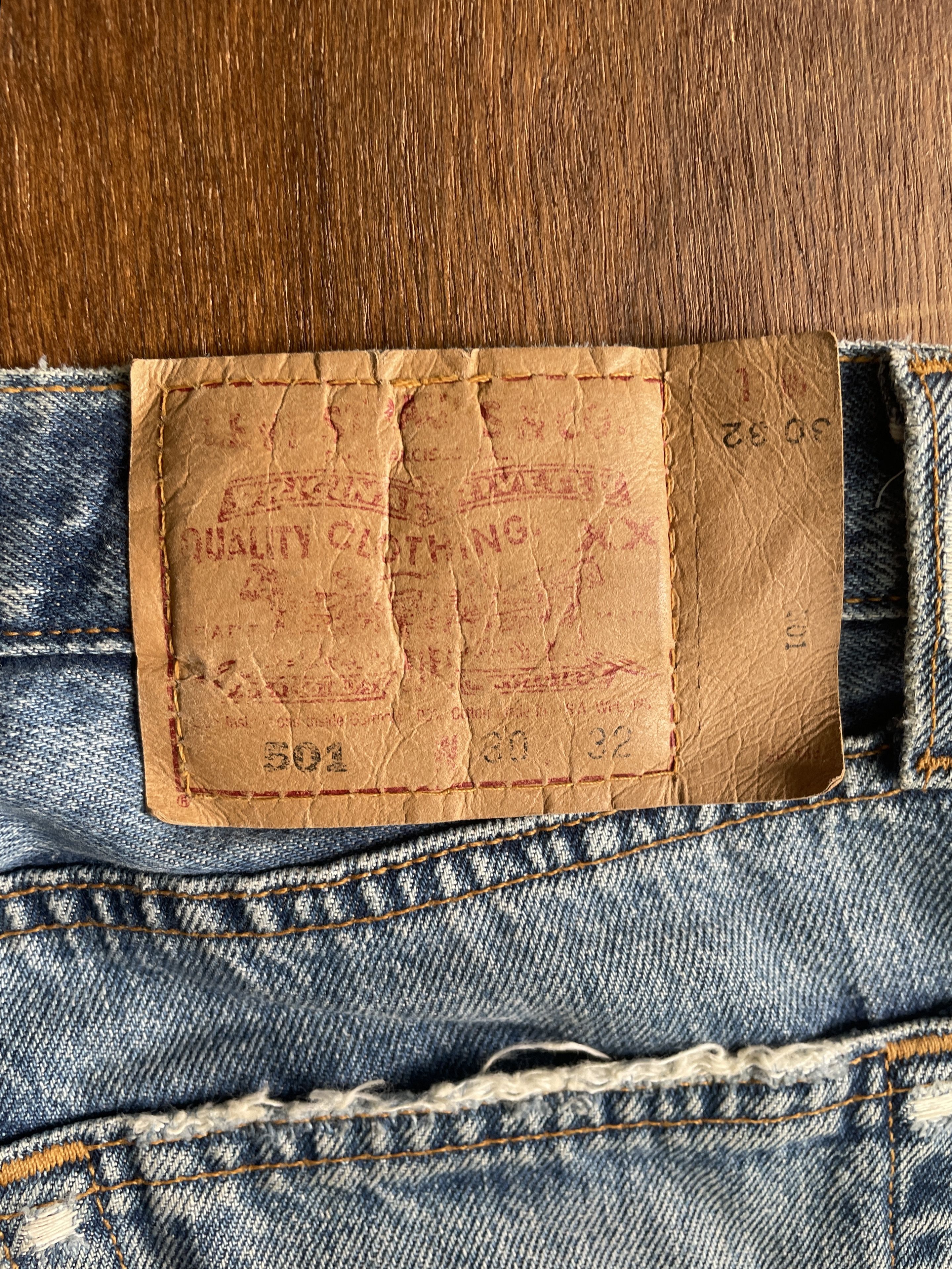 Levi's LEVI'S 501 Denim Made in USA Size US 30 / EU 46 - 12 Thumbnail