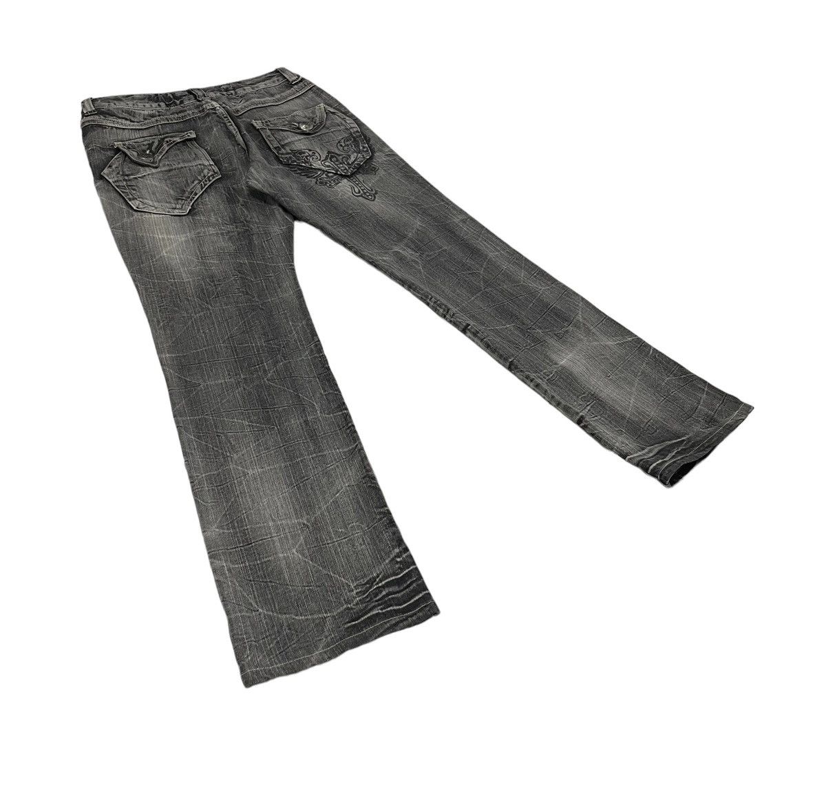 If Six Was Nine Vintage Blow Japan Punk Jeans Size US 30 / EU 46 - 3 Thumbnail