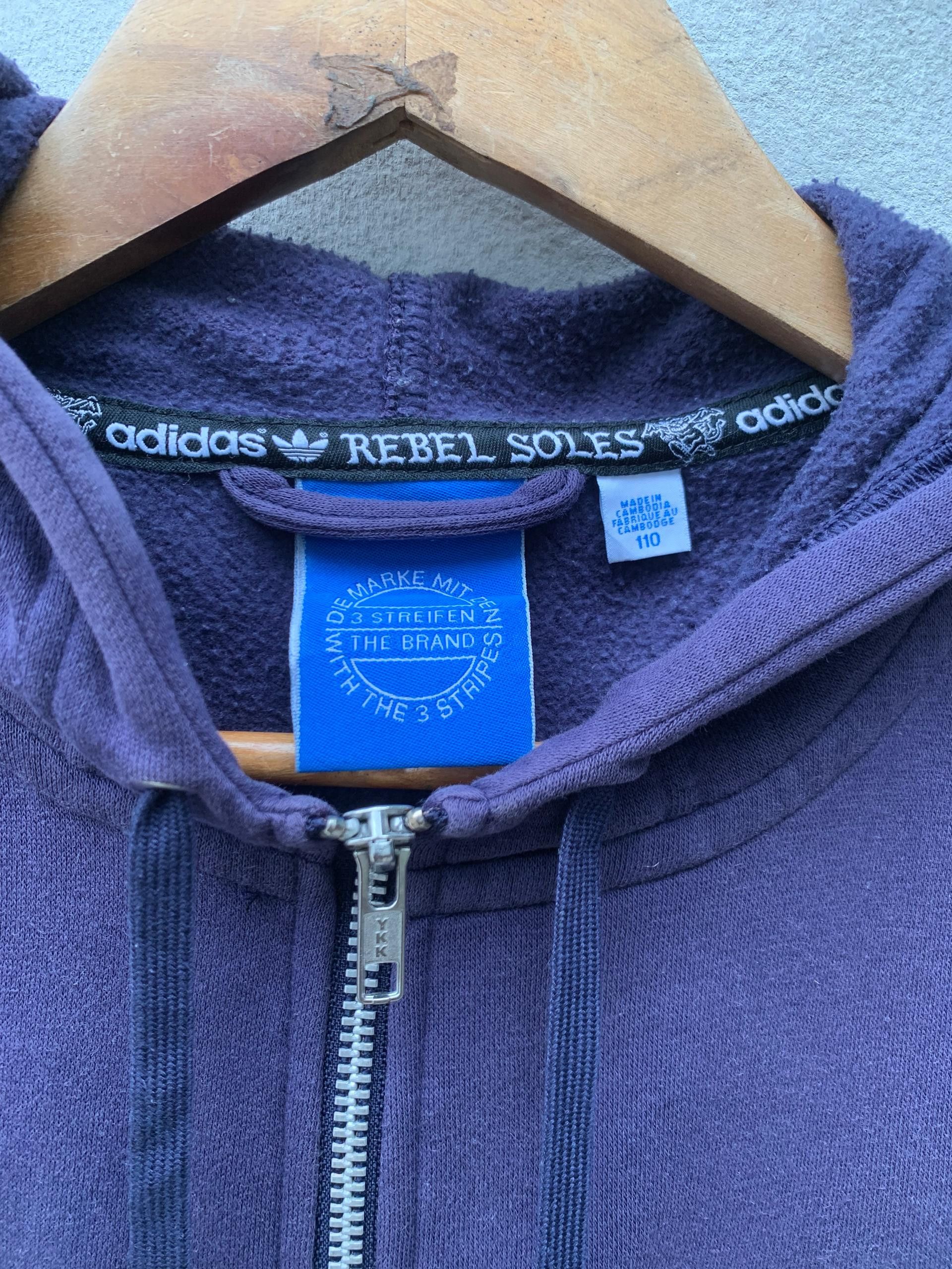 Adidas Adidas Rebel Soles Mascot Hoodie Jacket Size US M / EU 48-50 / 2 - 7 Thumbnail