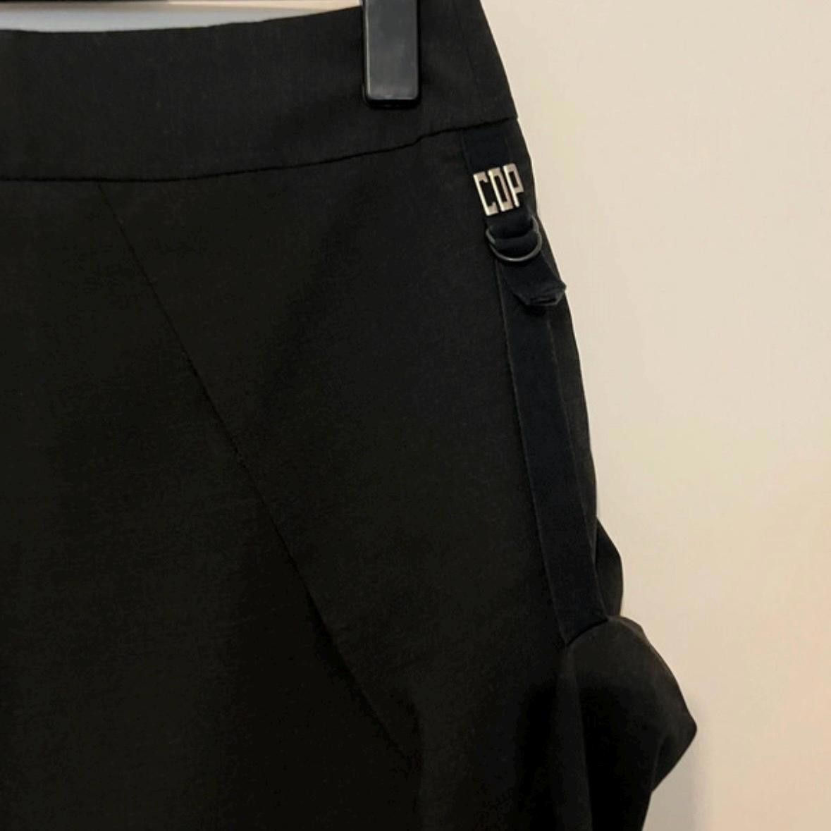 Cop Copine The Cop Copine Half Pleated Draped Archive Skirt Size 34" / US 12 / IT 48 - 8 Thumbnail