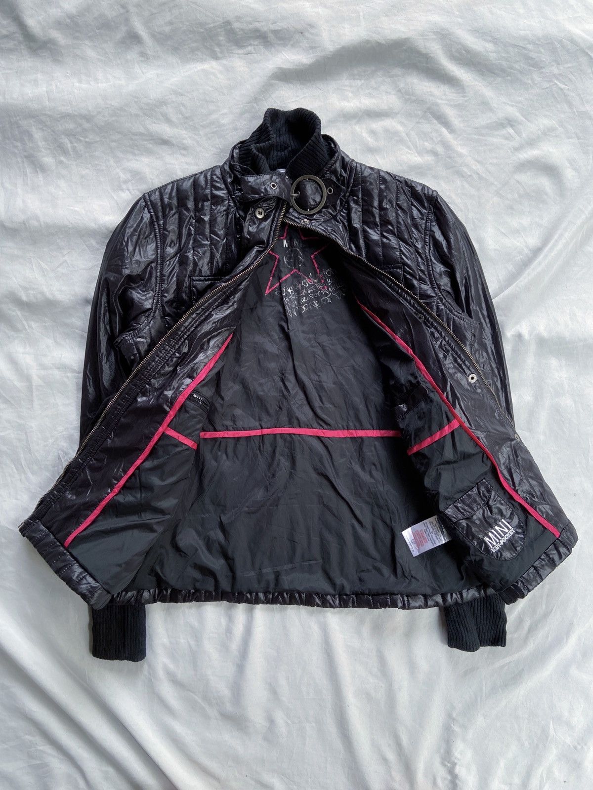 Japanese Brand MINI CHOPPER PUNK STYLE ZIP JACKET Size US S / EU 44-46 / 1 - 3 Thumbnail
