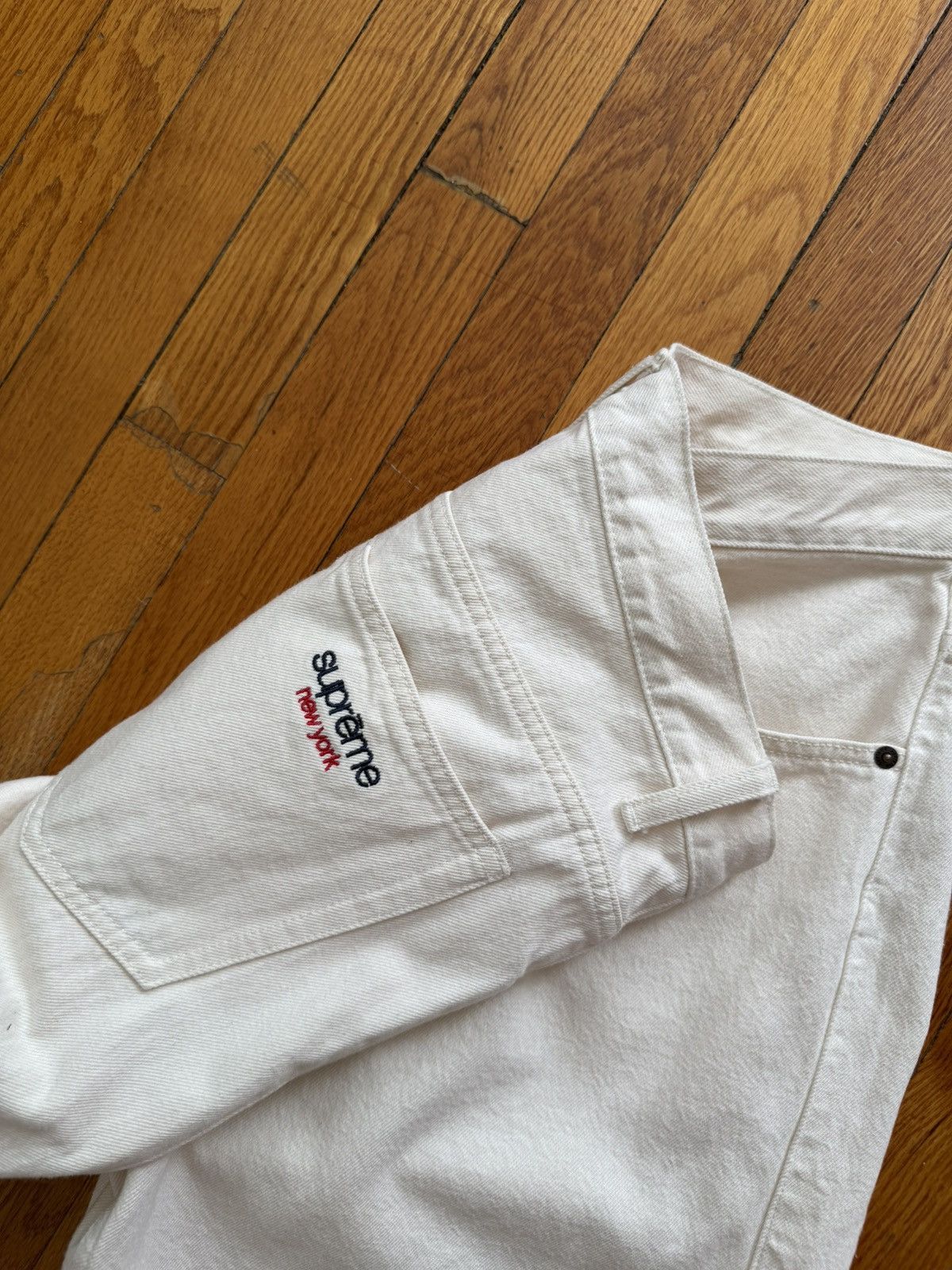 Supreme supreme loose fit denim shorts Size US 34 / EU 50 - 4 Thumbnail