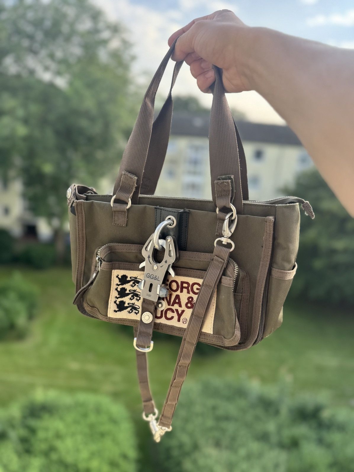 George Gina & Lucy George Gina & Lucy Vintage Handle Bag GGL Streetwear Opium Size ONE SIZE - 4 Thumbnail