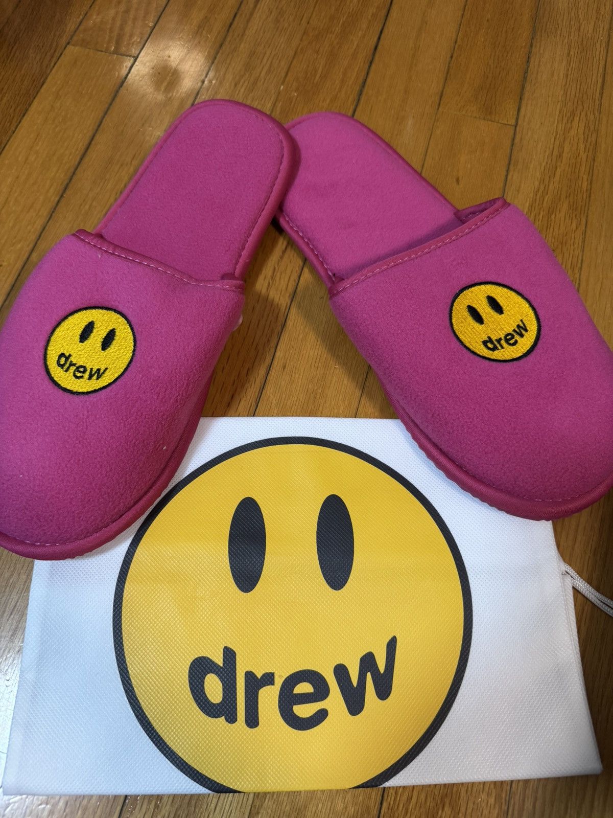 Drew House Drew house pink smily face flip flops Size US 10 / EU 43 - 1 Preview
