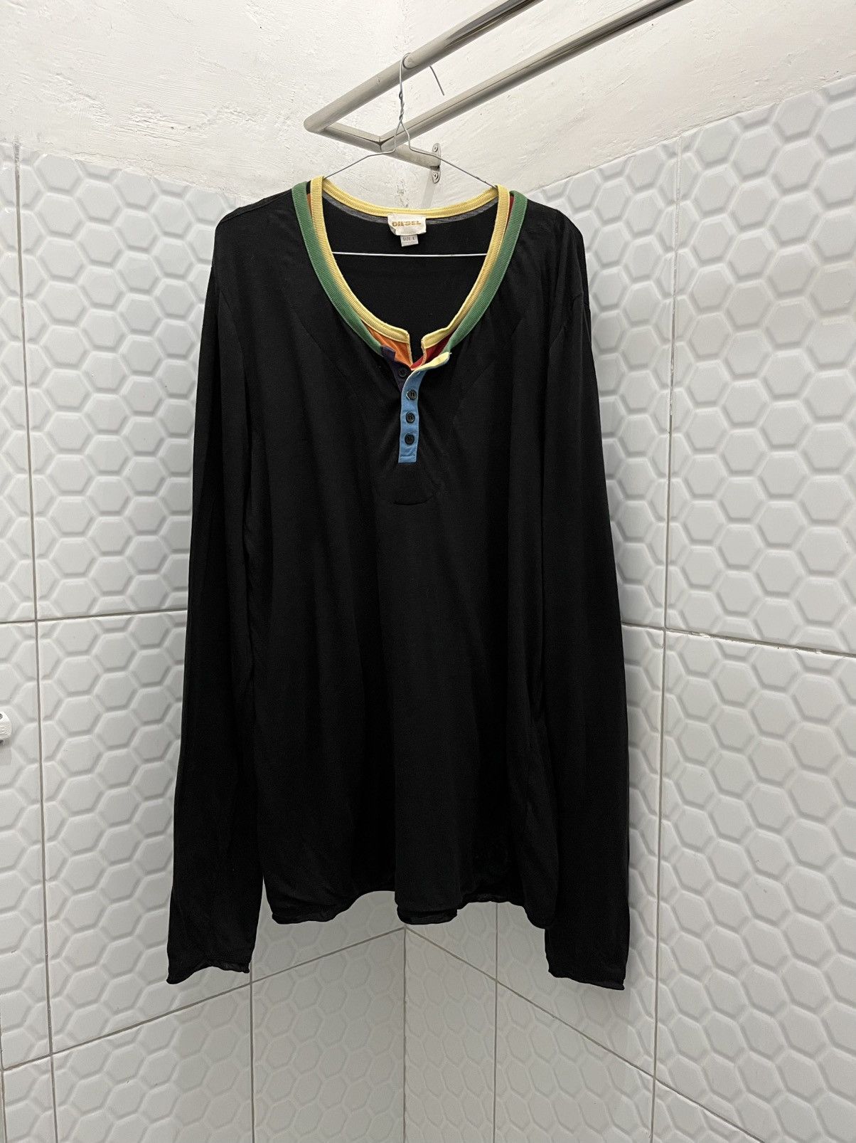 Diesel Diesel Hanley Double Layer Style Longsleeve Size US L / EU 52-54 / 3 - 1 Thumbnail