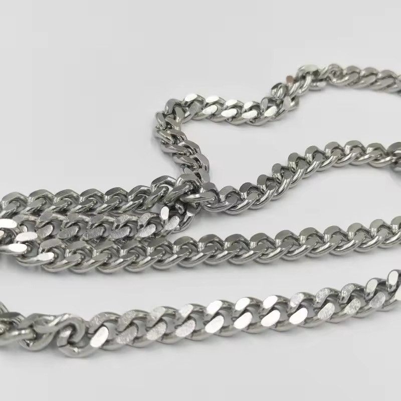 Jewelry 80cm Cuban link Waist Pants Keychain Size ONE SIZE - 5 Thumbnail