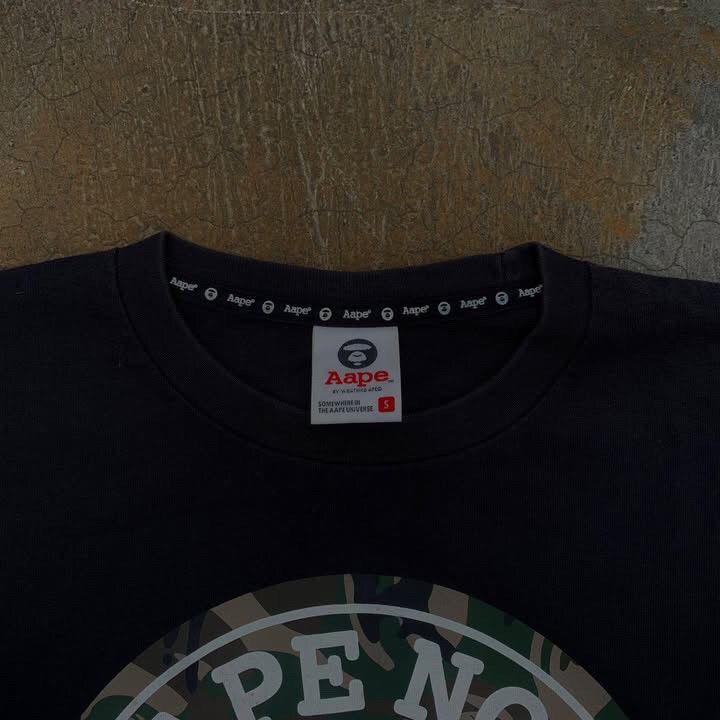 Aape × Bape Bape logo tee tshirt AAPE BY A BATHING APE PRINTED T-SHIRT B Size US S / EU 44-46 / 1 - 5 Thumbnail