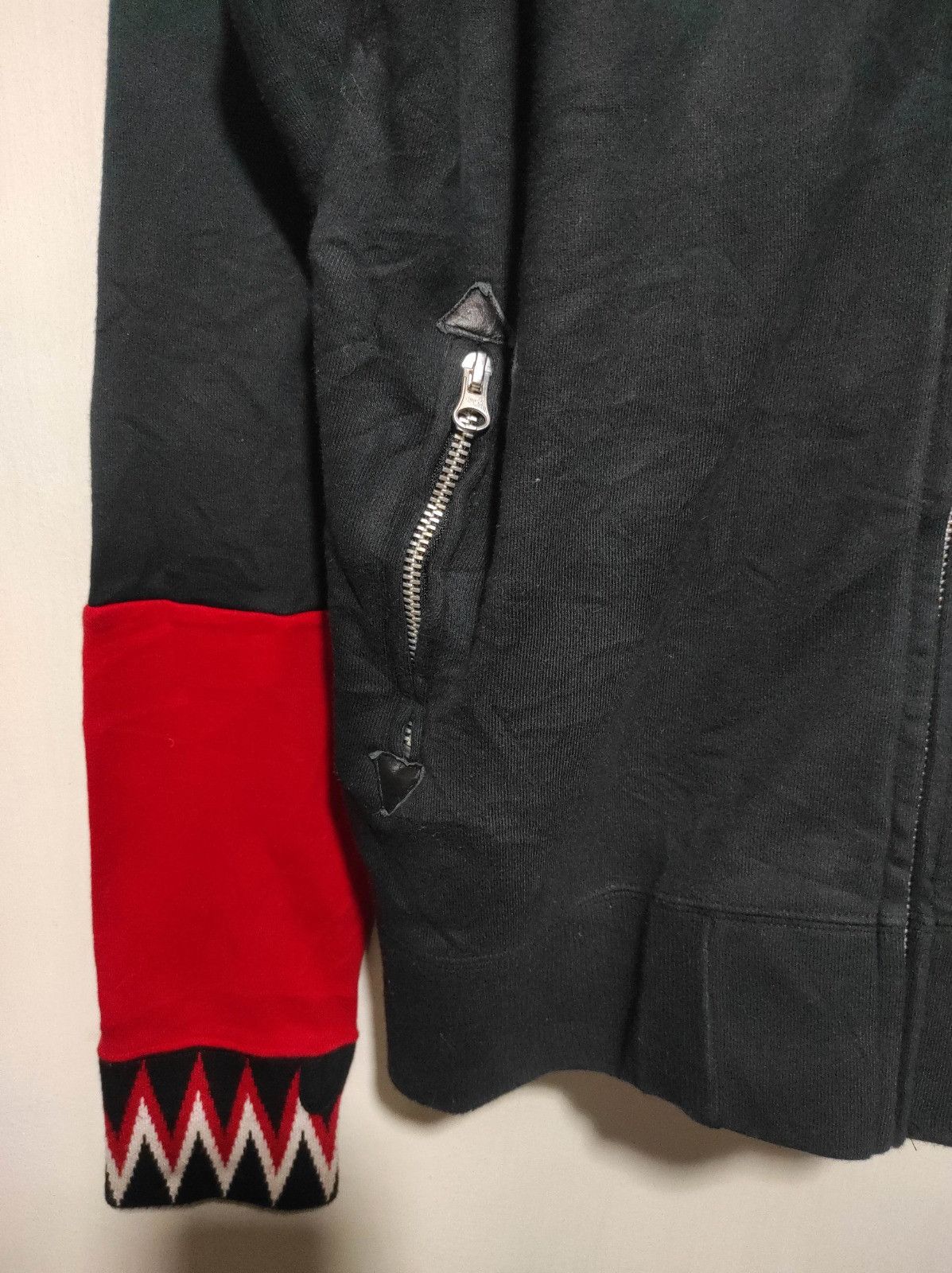 Japanese Brand Whiz Limited Zipper fur hoodie LGab style Size US L / EU 52-54 / 3 - 7 Thumbnail