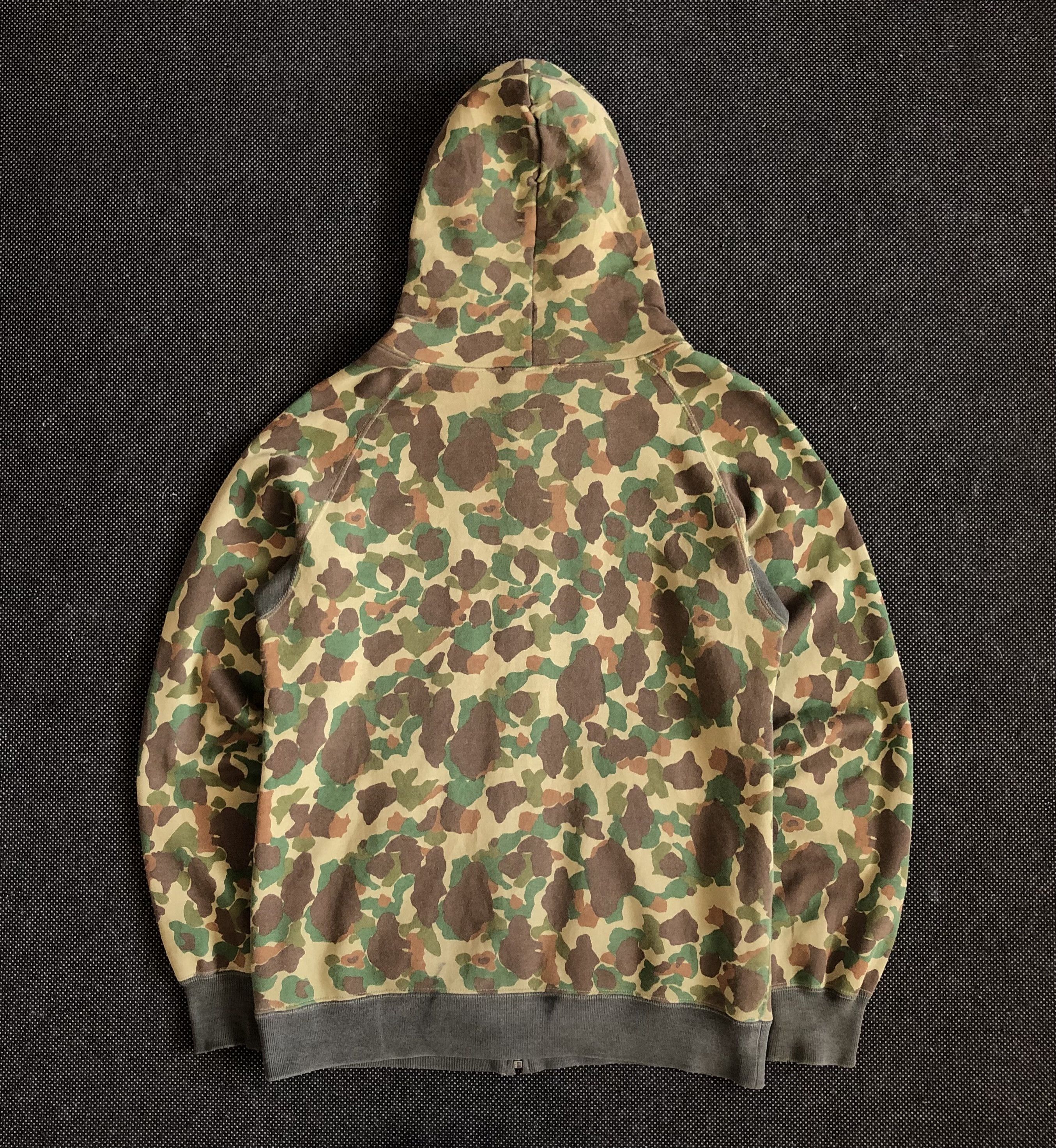 Japanese Brand RARE🔥JAPAN’S RICO FROGSKIN CAMO RIRI ZIPPER HOODIE Size US L / EU 52-54 / 3 - 2 Thumbnail