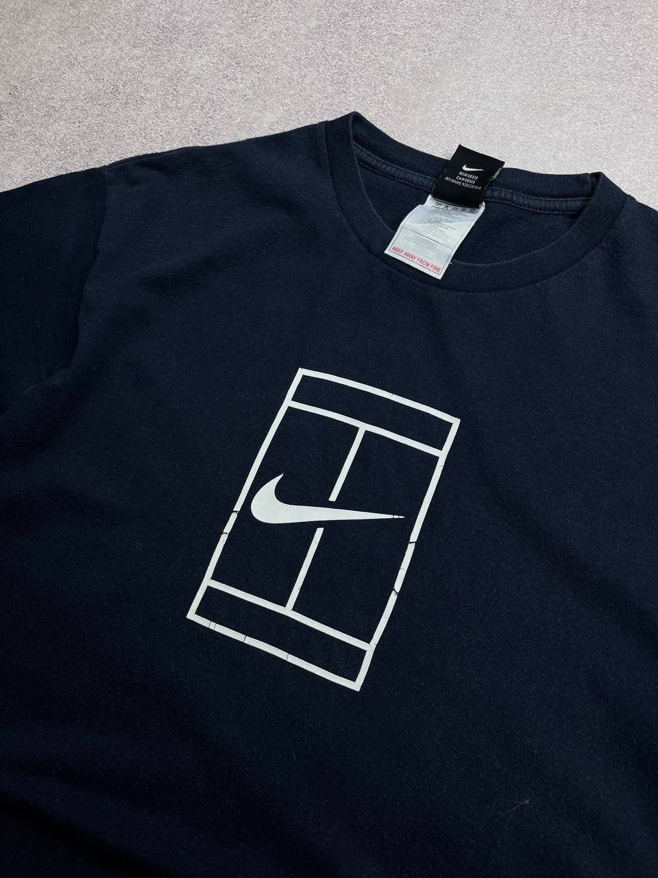 Nike × Vintage VINTAGE 90’s NIKE COURT ANDRE AGASSI BOXY T-SHIRT L Size US L / EU 52-54 / 3 - 3 Thumbnail