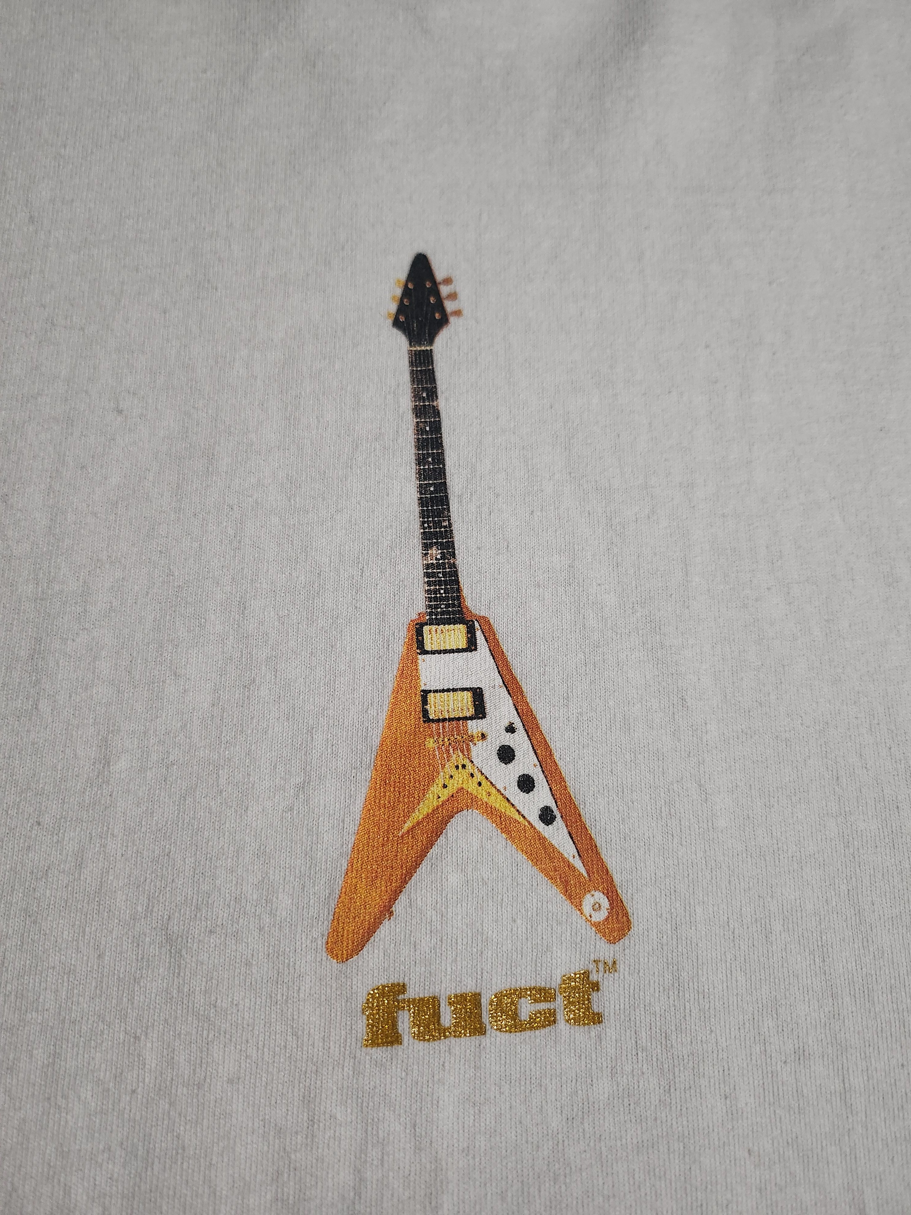 FUCT × Vintage Fuct Gibson Flying V Tee Size US L / EU 52-54 / 3 - 2 Thumbnail