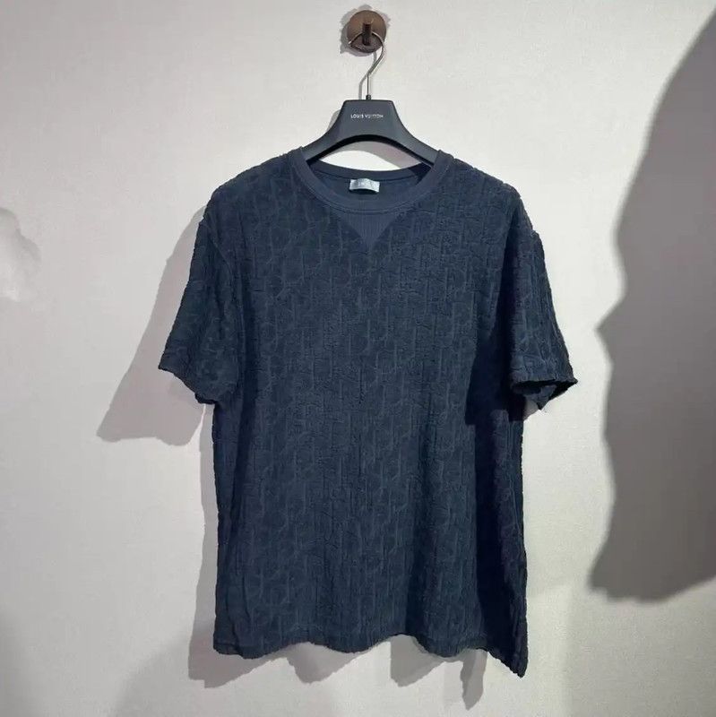 Dior Dior Black Cotton Men's T-Shirt 0089 Size US M / EU 48-50 / 2 - 1 Thumbnail