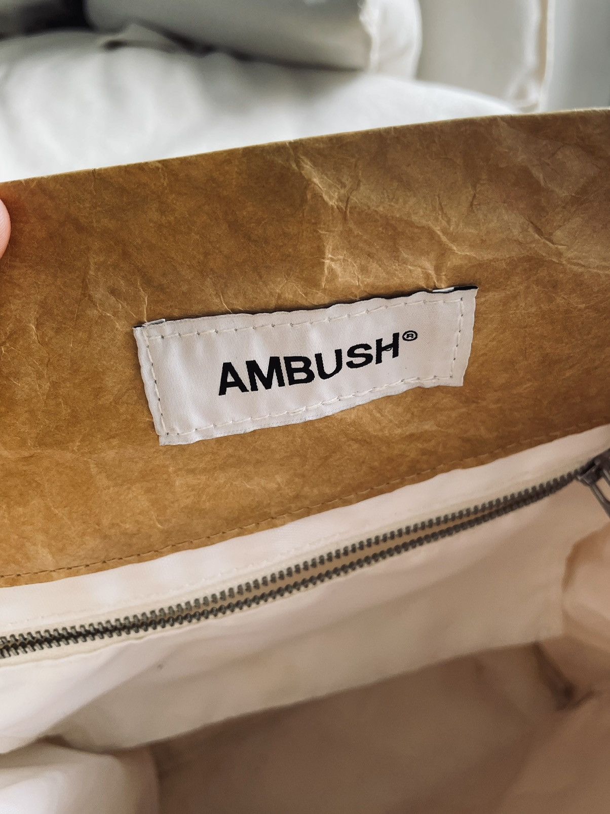 Ambush Design Ambush “paper” tote bag, unisex Size ONE SIZE - 4 Thumbnail