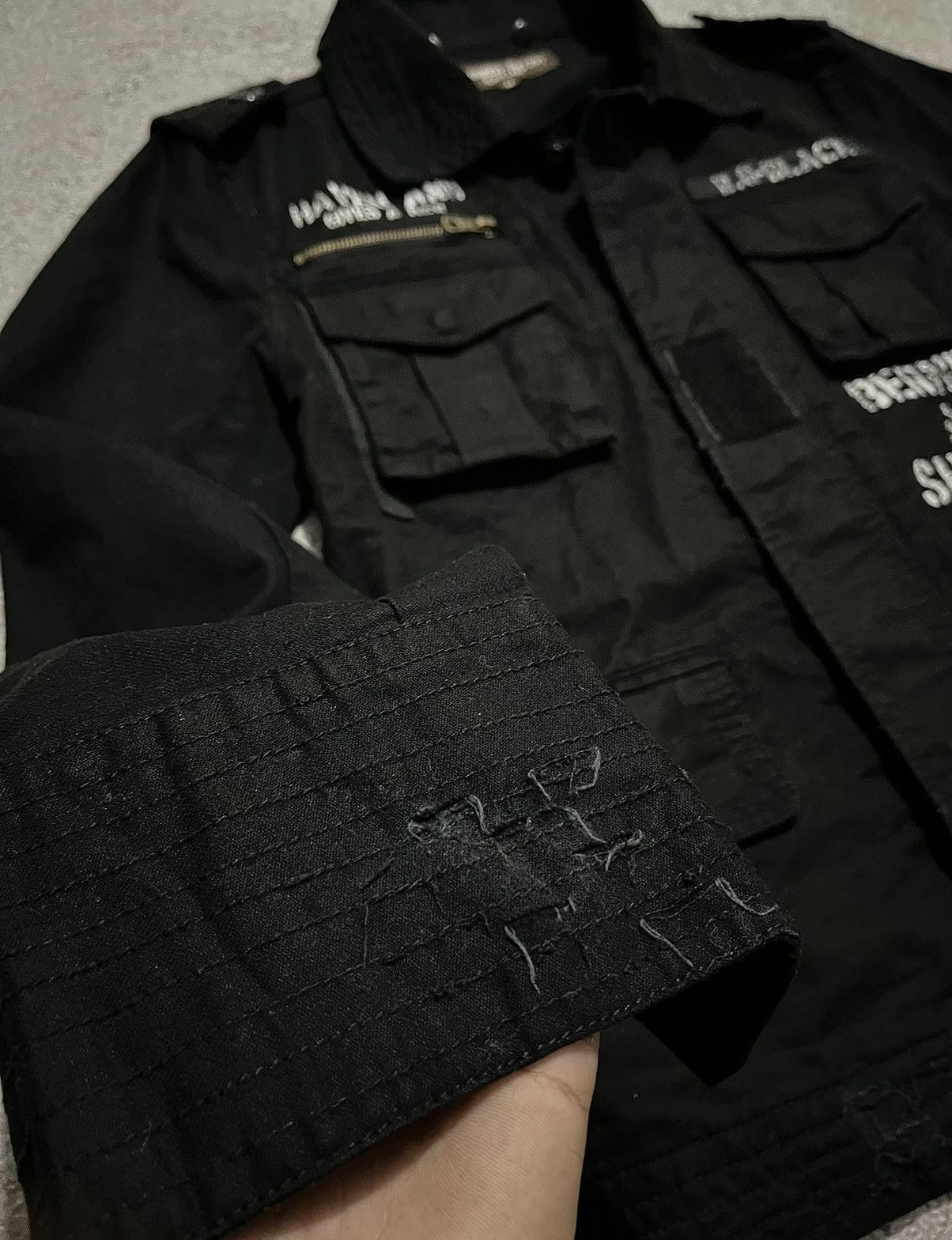 BERNINGS SHO Bernings Sho Black Label Distressed Jacket Size US M / EU 48-50 / 2 - 3 Thumbnail