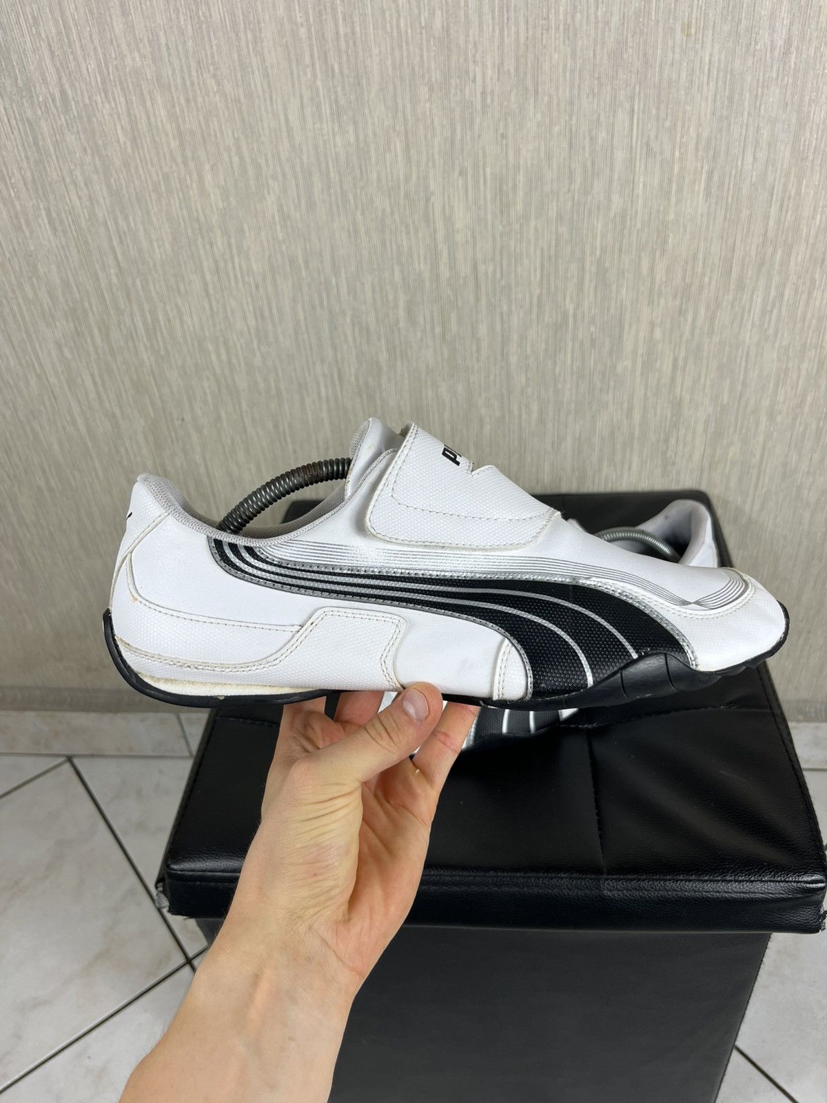 Puma Vintage Puma speed cat velcro y2k sneakers shoes retro logo Size US 11 / EU 44 - 3 Thumbnail