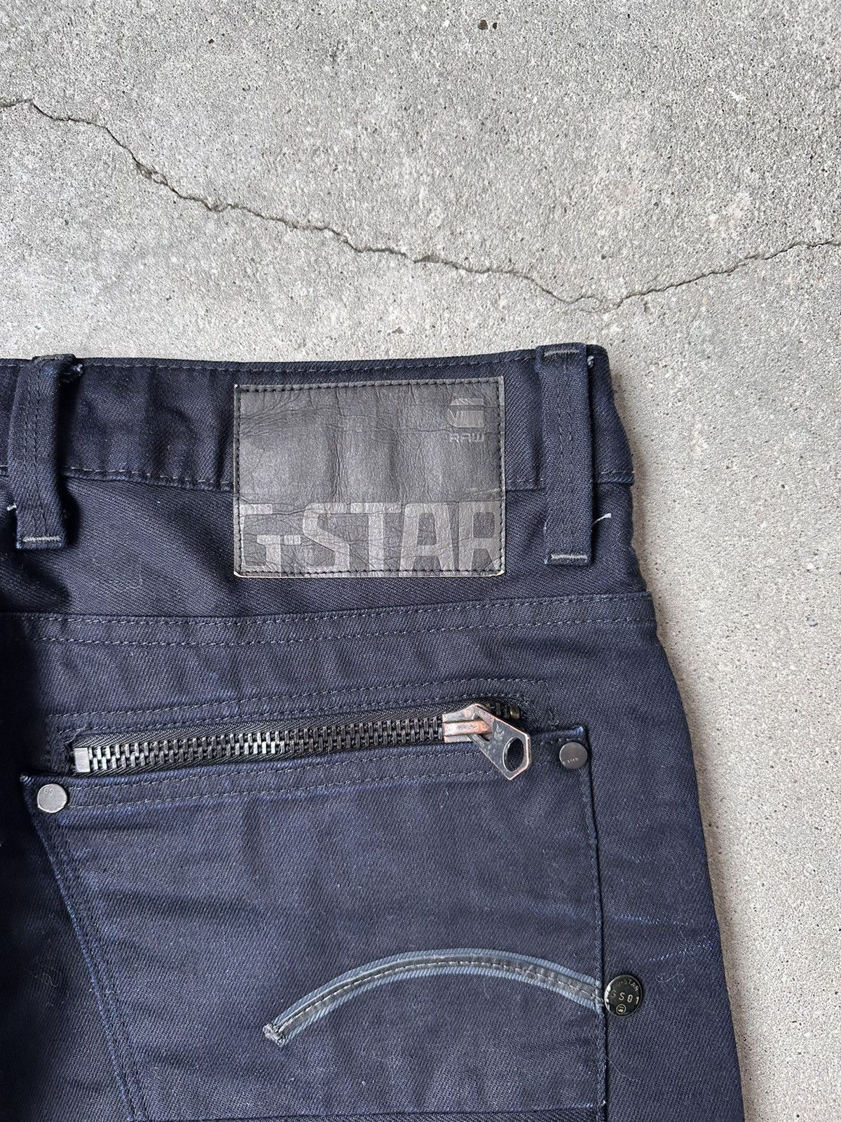 G-Star G-Star Raw Stacked Denim Jeans Size US 34 / EU 50 - 9 Thumbnail