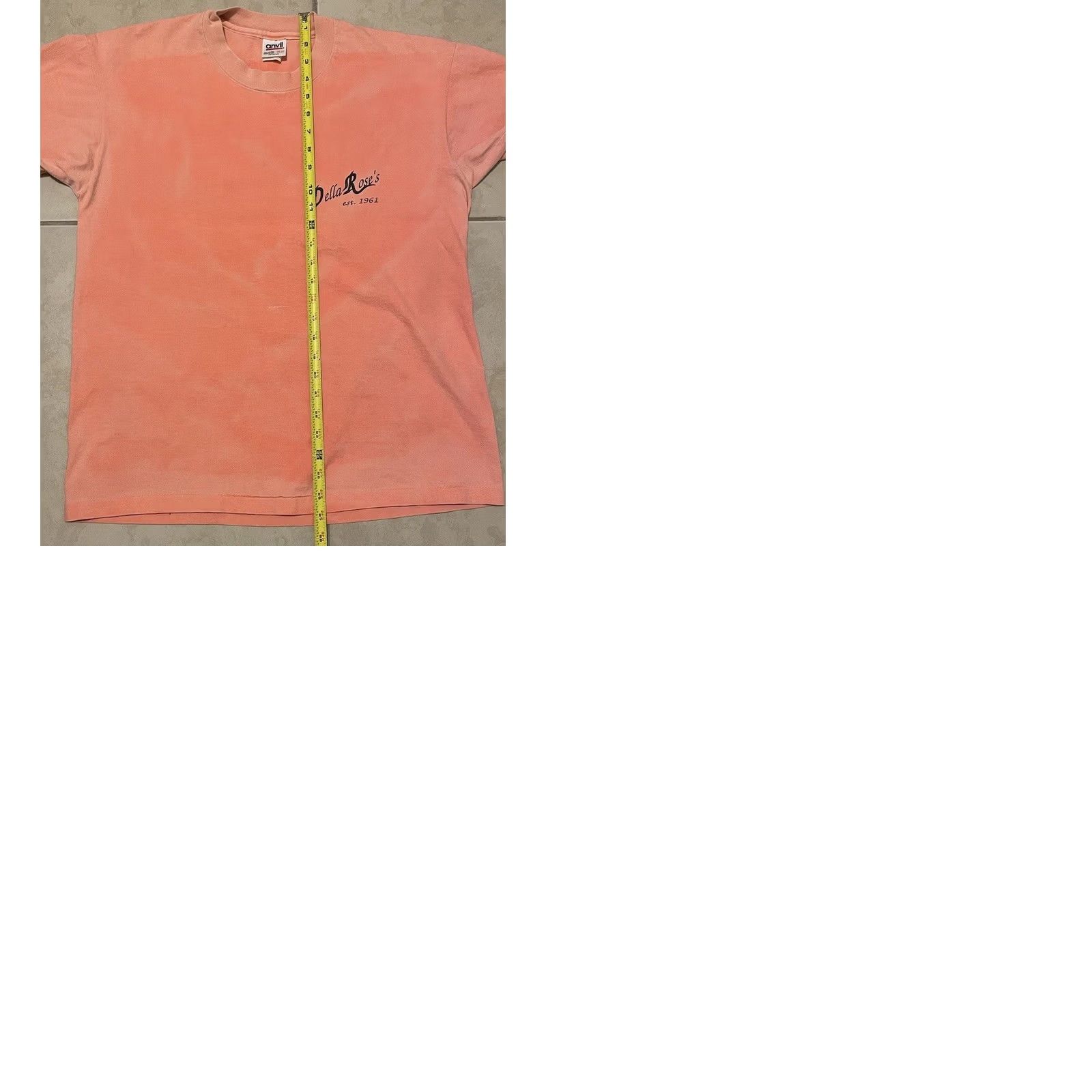 Vintage VINTAGE Della Roses Belair Inn Shirt M Orange 90s 80s Concert Baltimore Maryland Single Stitch Grunge Rock T-Shirt Mens Size US M / EU 48-50 / 2 - 11 Thumbnail